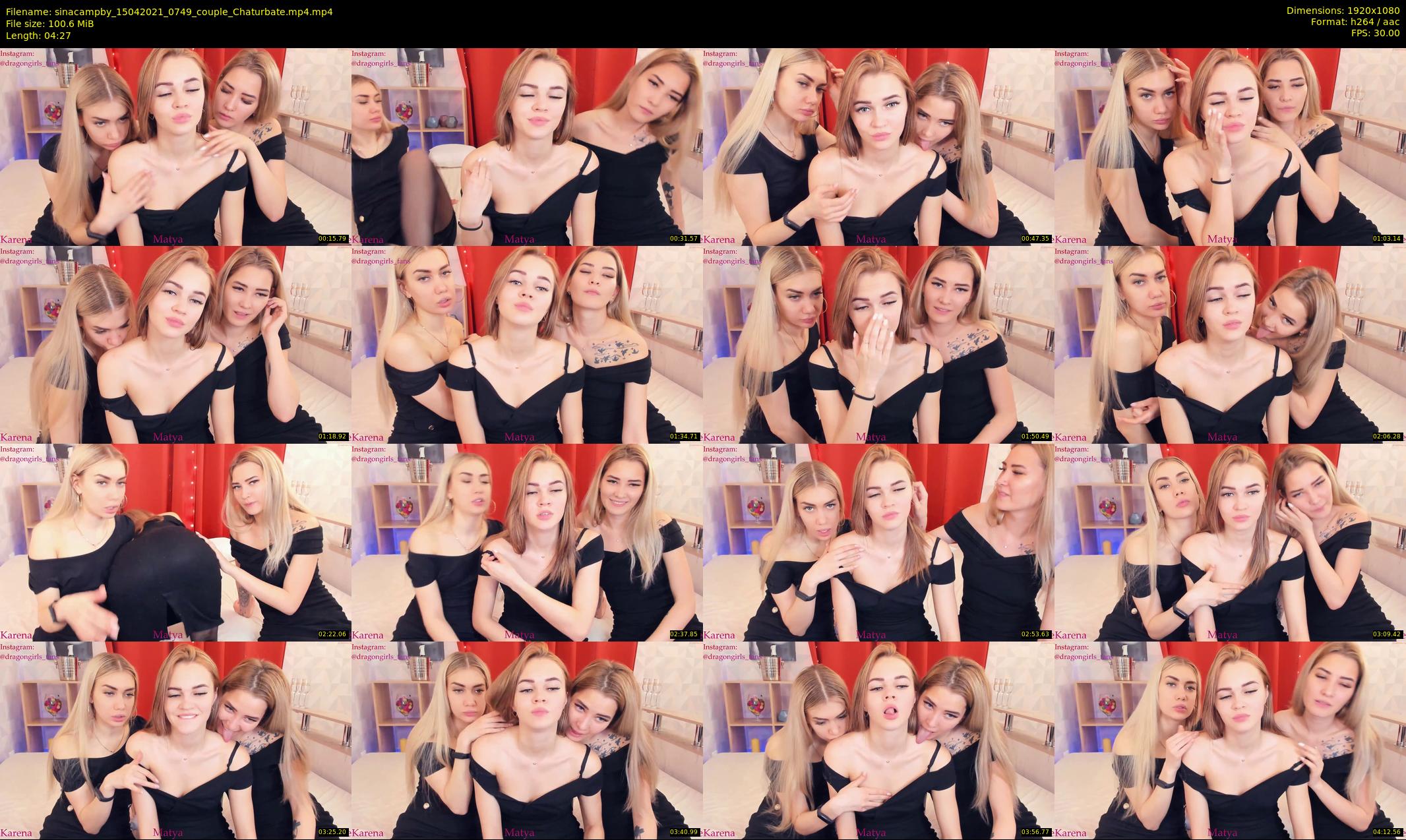 sinacampby — 5 minute Chaturbate couple cam show recording, 1080p, Apr 15, 2021