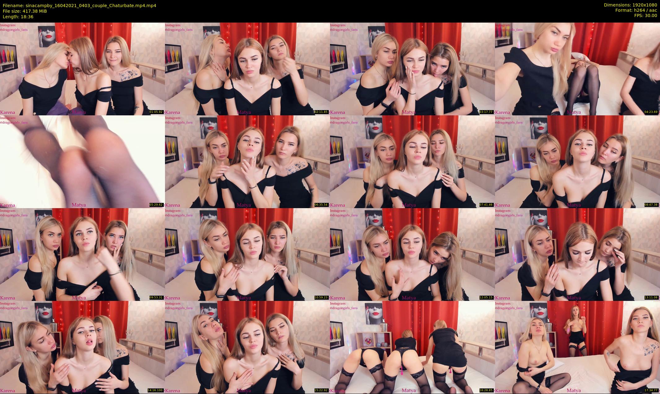 sinacampby — 19 minute Chaturbate couple cam show recording, 1080p, Apr 16, 2021