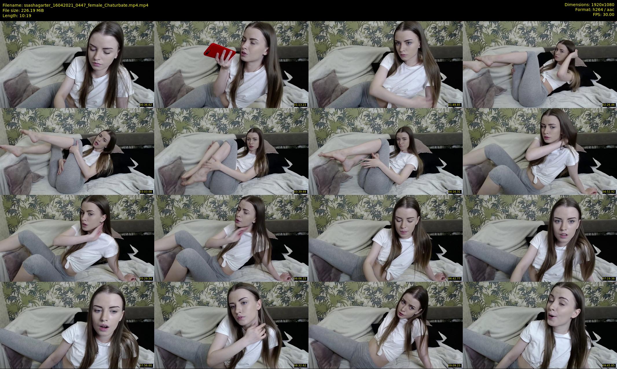 ssashagarter — 11 minute Chaturbate female cam show recording, 1080p, Apr 16, 2021