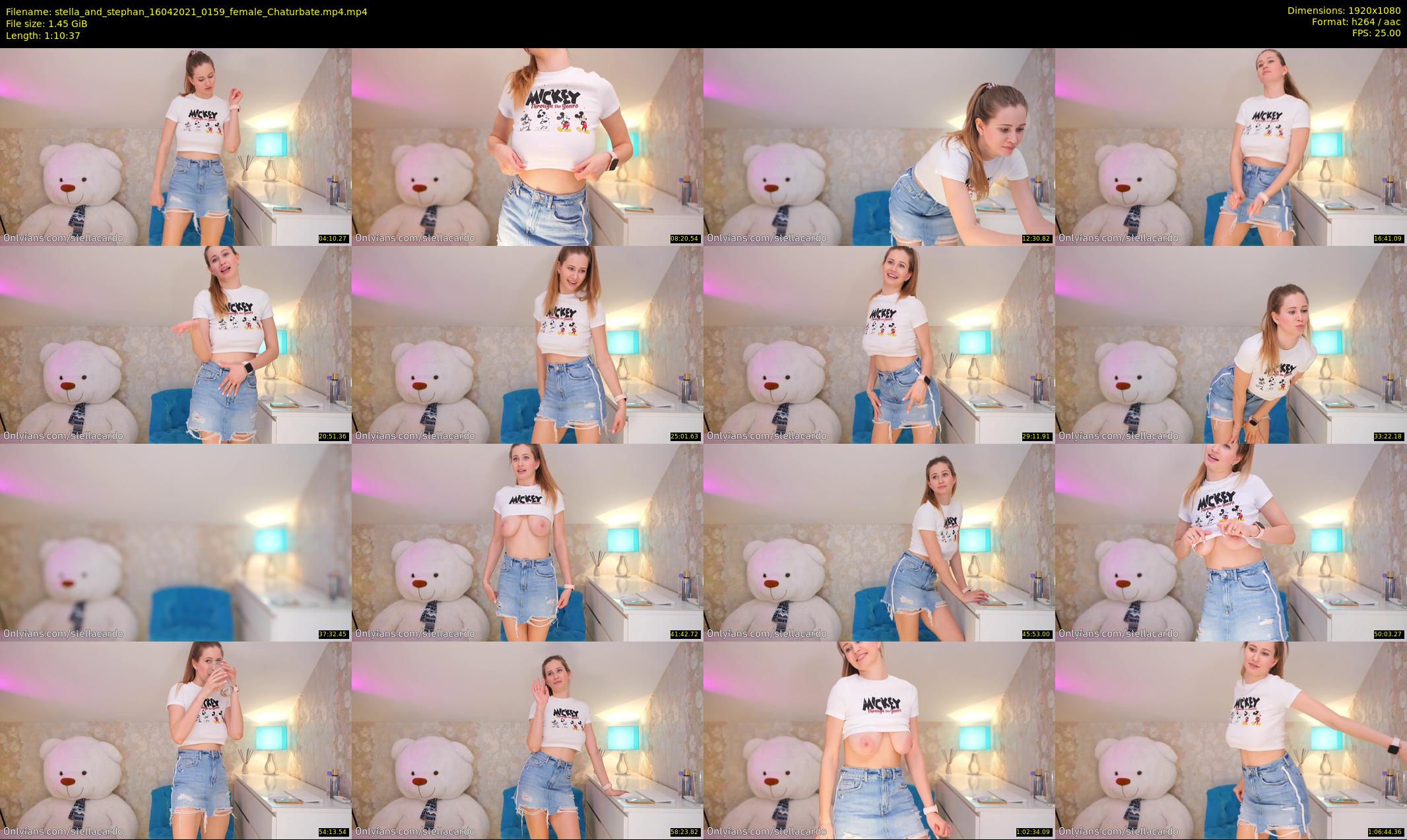 stella_and_stephan — 71 minute Chaturbate couple cam show recording, 1080p, Apr 16, 2021
