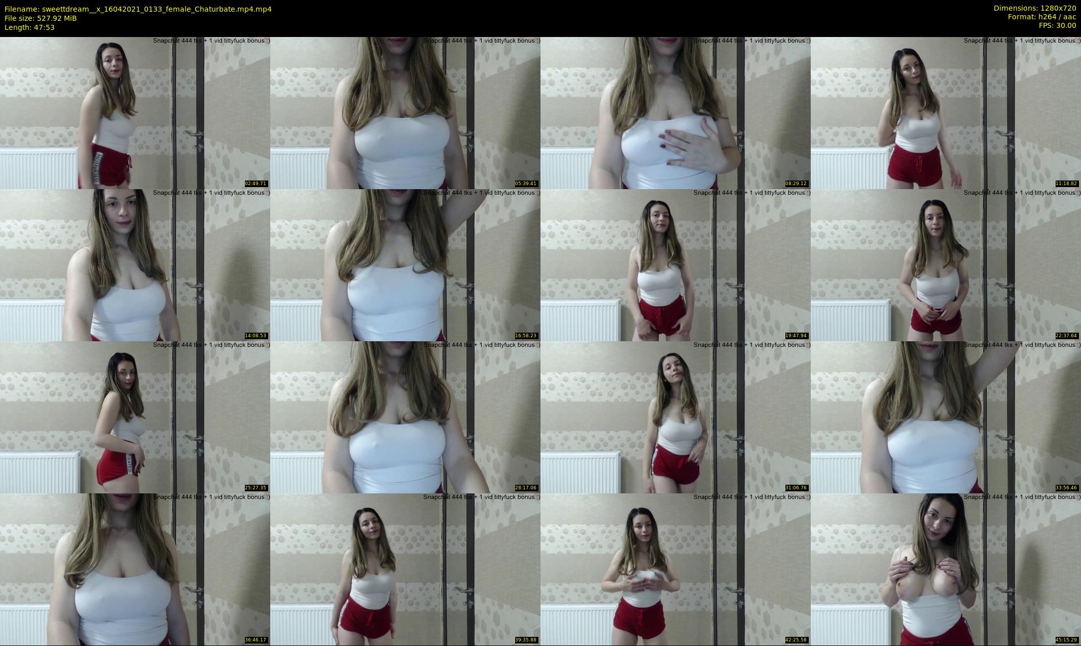 sweettdream__x — 48 minute Chaturbate female cam show recording, 720p, Apr 16, 2021