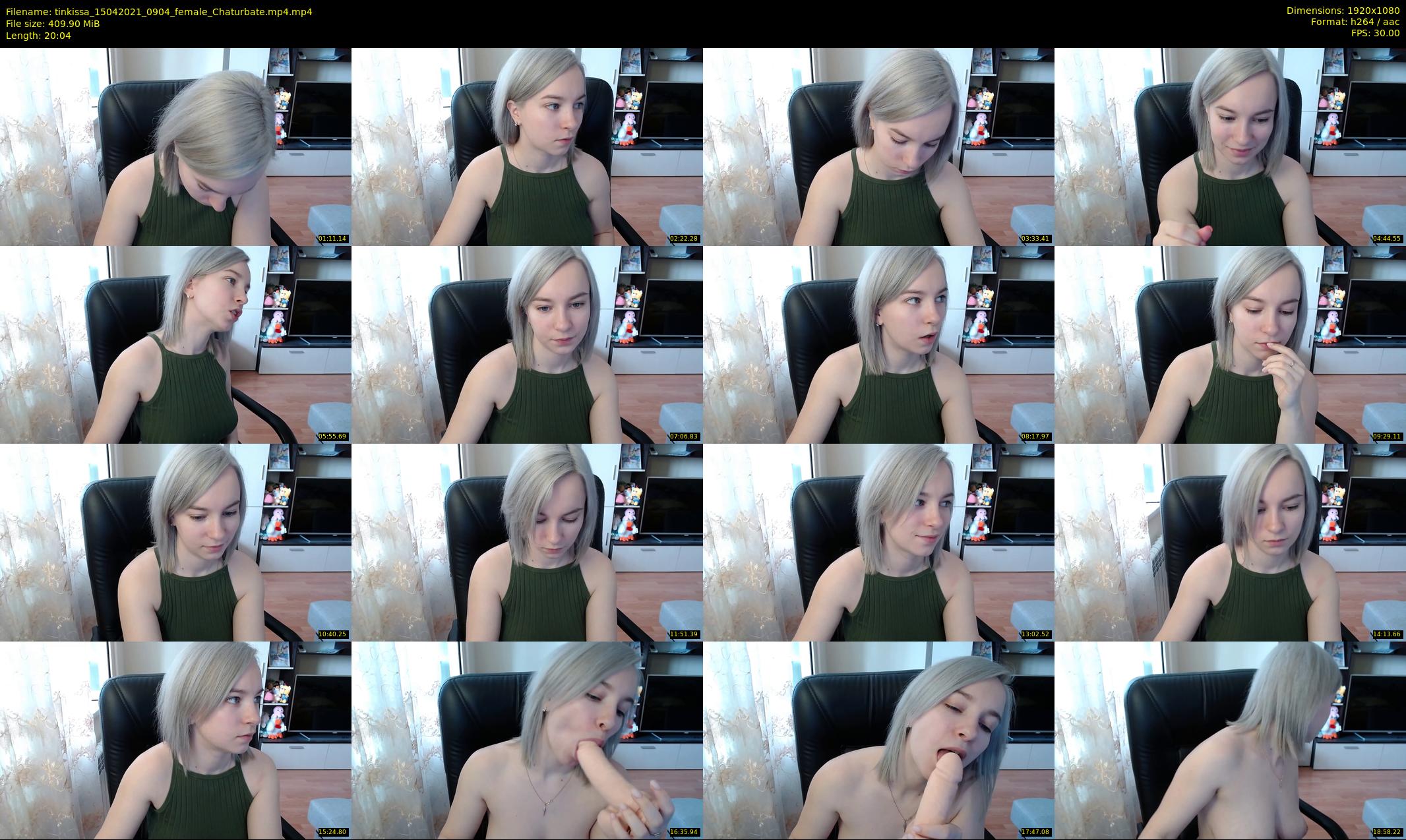 tinkissa — 21 minute Chaturbate couple cam show recording, 1080p, Apr 15, 2021