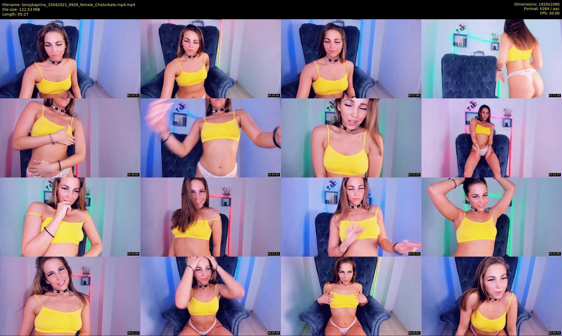 tonsykaprina — 6 minute Chaturbate couple cam show recording, 1080p, Apr 15, 2021