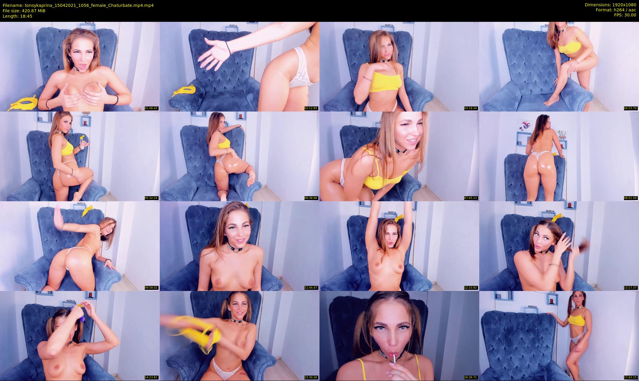 tonsykaprina — 19 minute Chaturbate couple cam show recording, 1080p, Apr 15, 2021