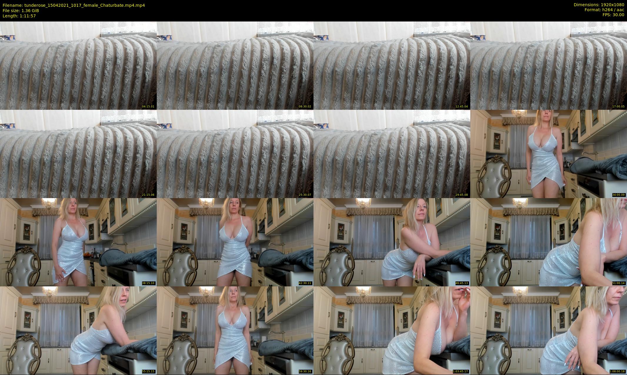 tunderose — 72 minute Chaturbate female cam show recording, 1080p, Apr 15, 2021