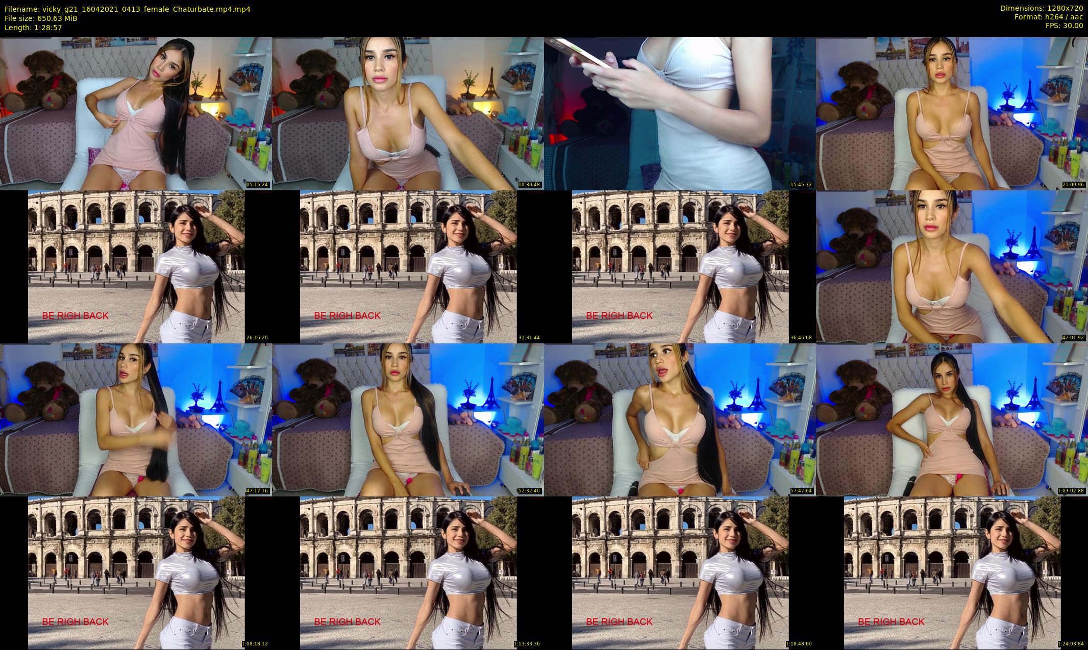 vicky_g21 — 89 minute Chaturbate female cam show recording, 720p, Apr 16, 2021