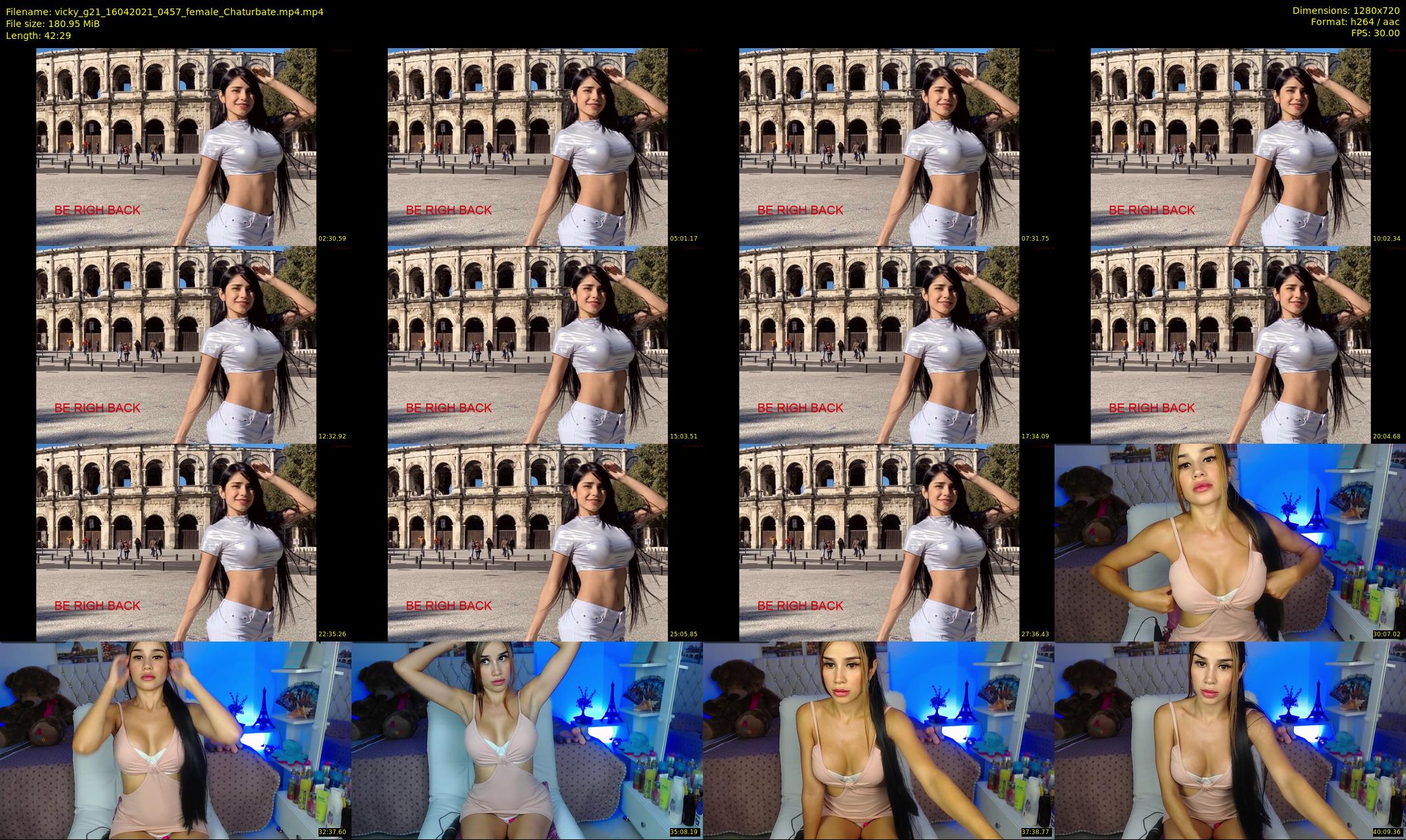 vicky_g21 — 43 minute Chaturbate female cam show recording, 720p, Apr 16, 2021