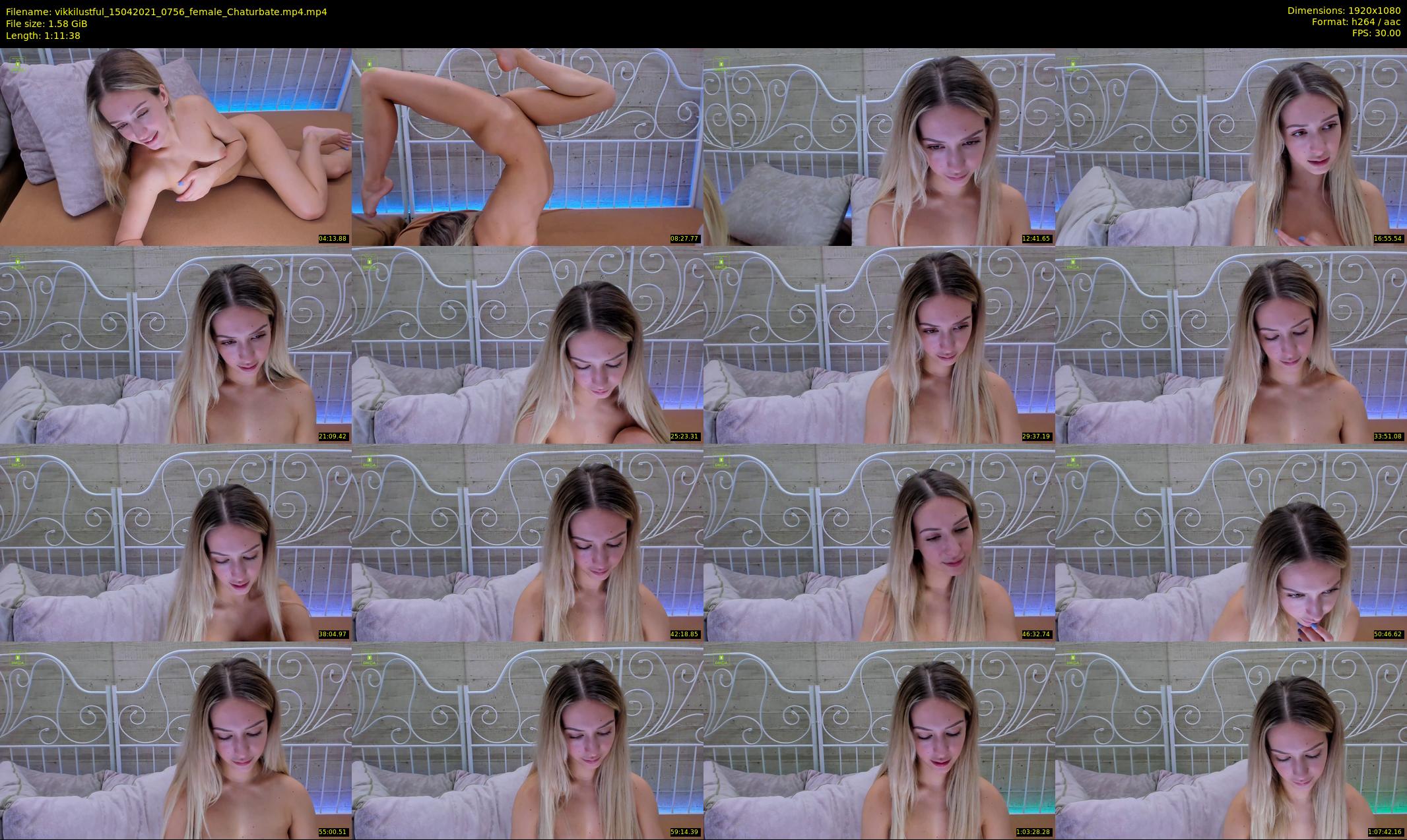 vikkilustful — 72 minute Chaturbate female cam show recording, 1080p, Apr 15, 2021