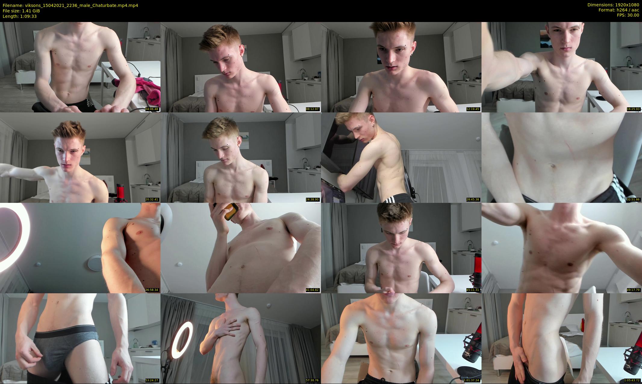 viksons — 70 minute Chaturbate male cam show recording, 1080p, Apr 15, 2021