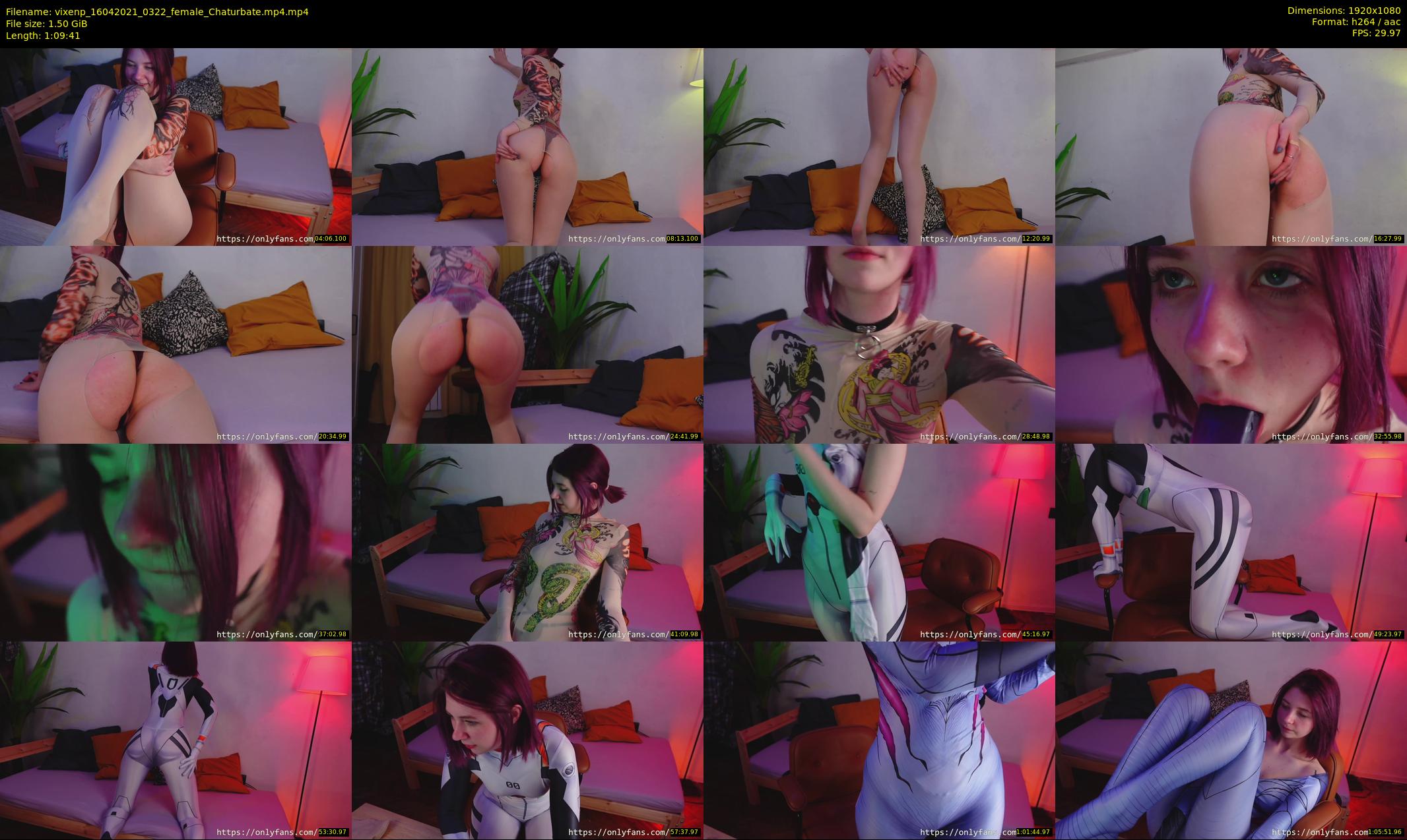 vixenp — 70 minute Chaturbate female cam show recording, 1080p, Apr 16, 2021