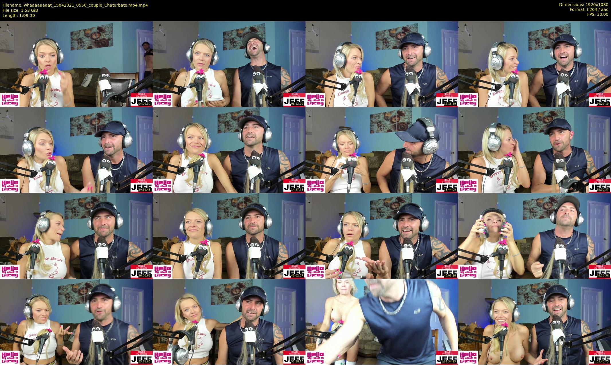whaaaaaaaat — 70 minute Chaturbate couple cam show recording, 1080p, Apr 15, 2021
