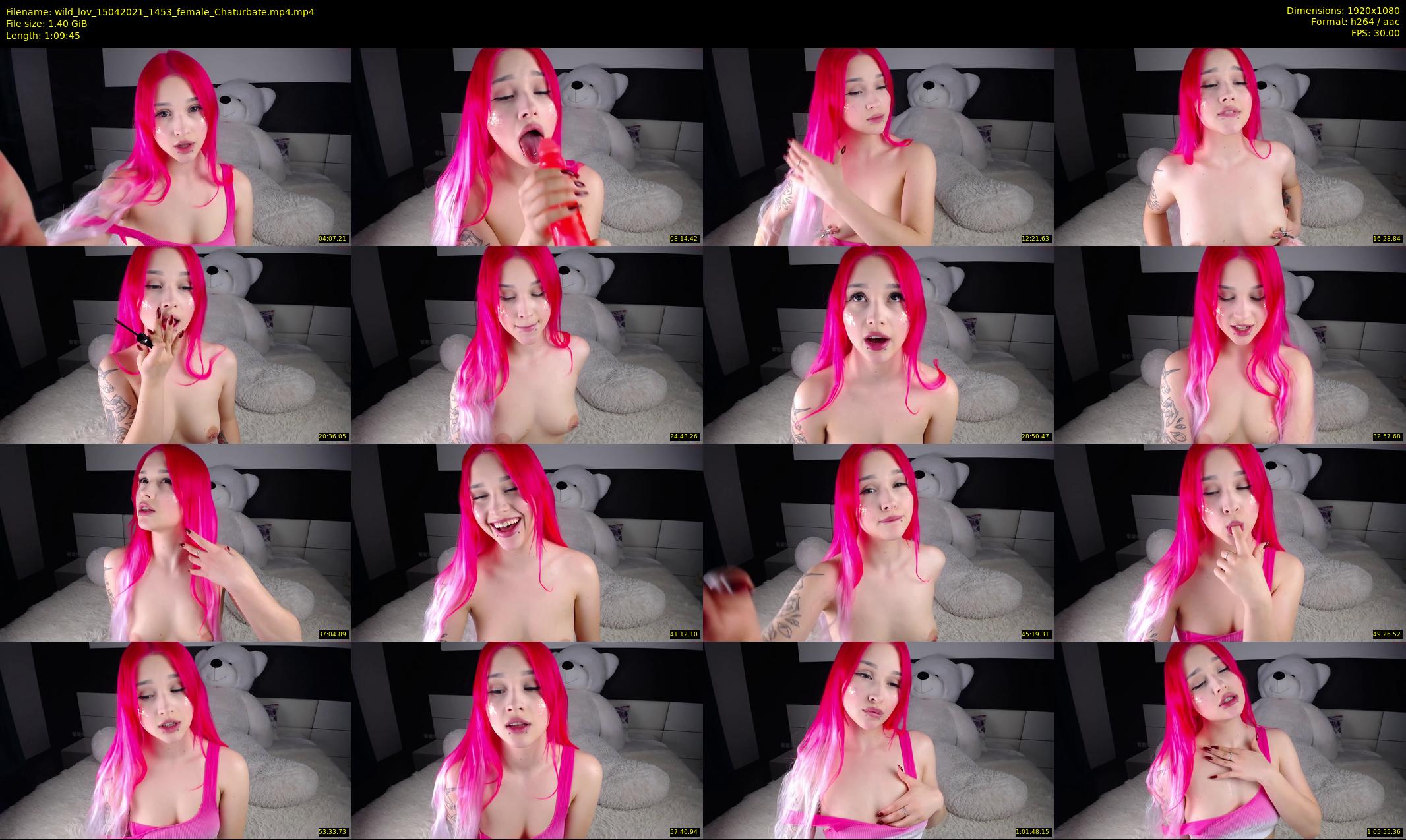 wild_lov — 70 minute Chaturbate female cam show recording, 1080p, Apr 15, 2021