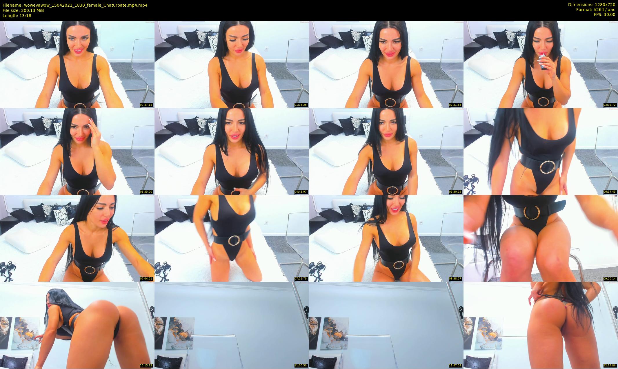 wowevawow — 14 minute Chaturbate female cam show recording, 720p, Apr 15, 2021