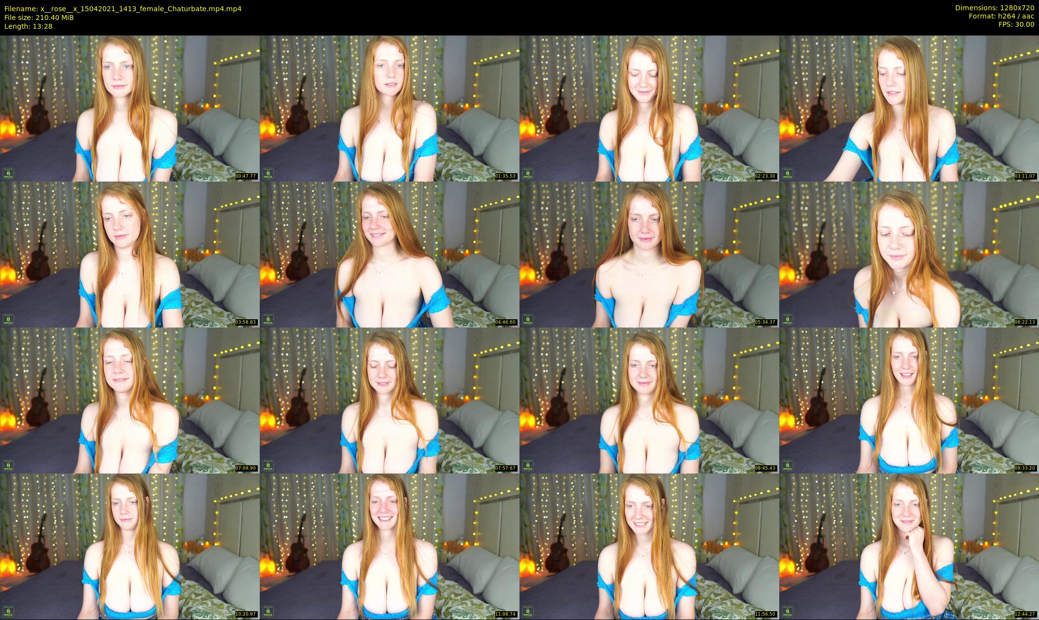 x__rose__x — 14 minute Chaturbate female cam show recording, 720p, Apr 15, 2021