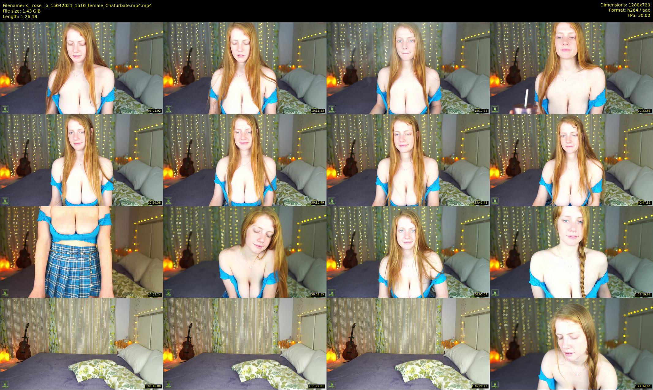 x__rose__x — 87 minute Chaturbate female cam show recording, 720p, Apr 15, 2021