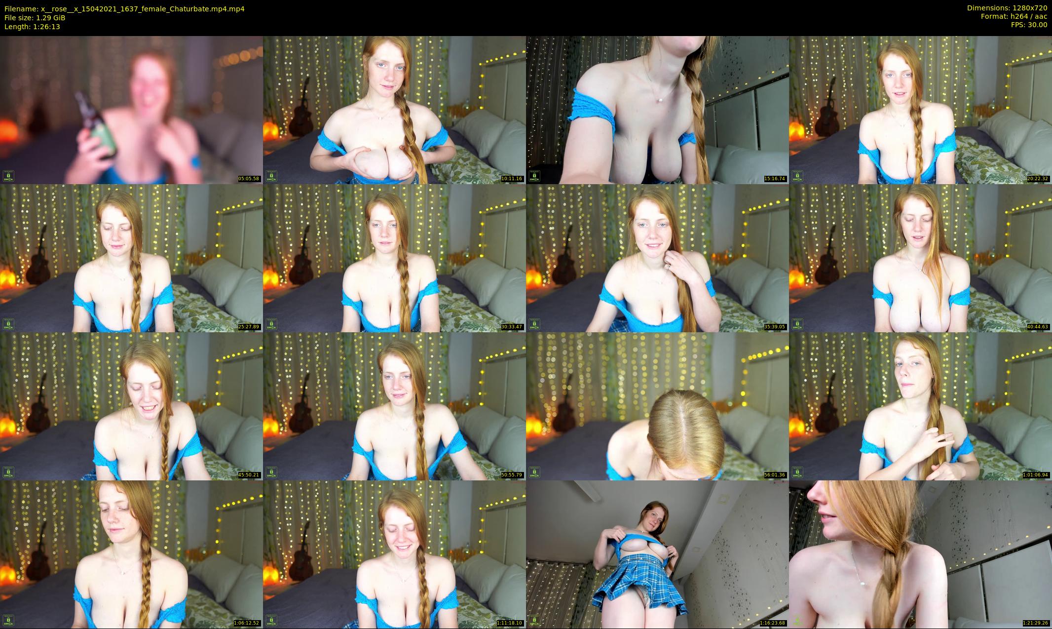 x__rose__x — 87 minute Chaturbate female cam show recording, 720p, Apr 15, 2021
