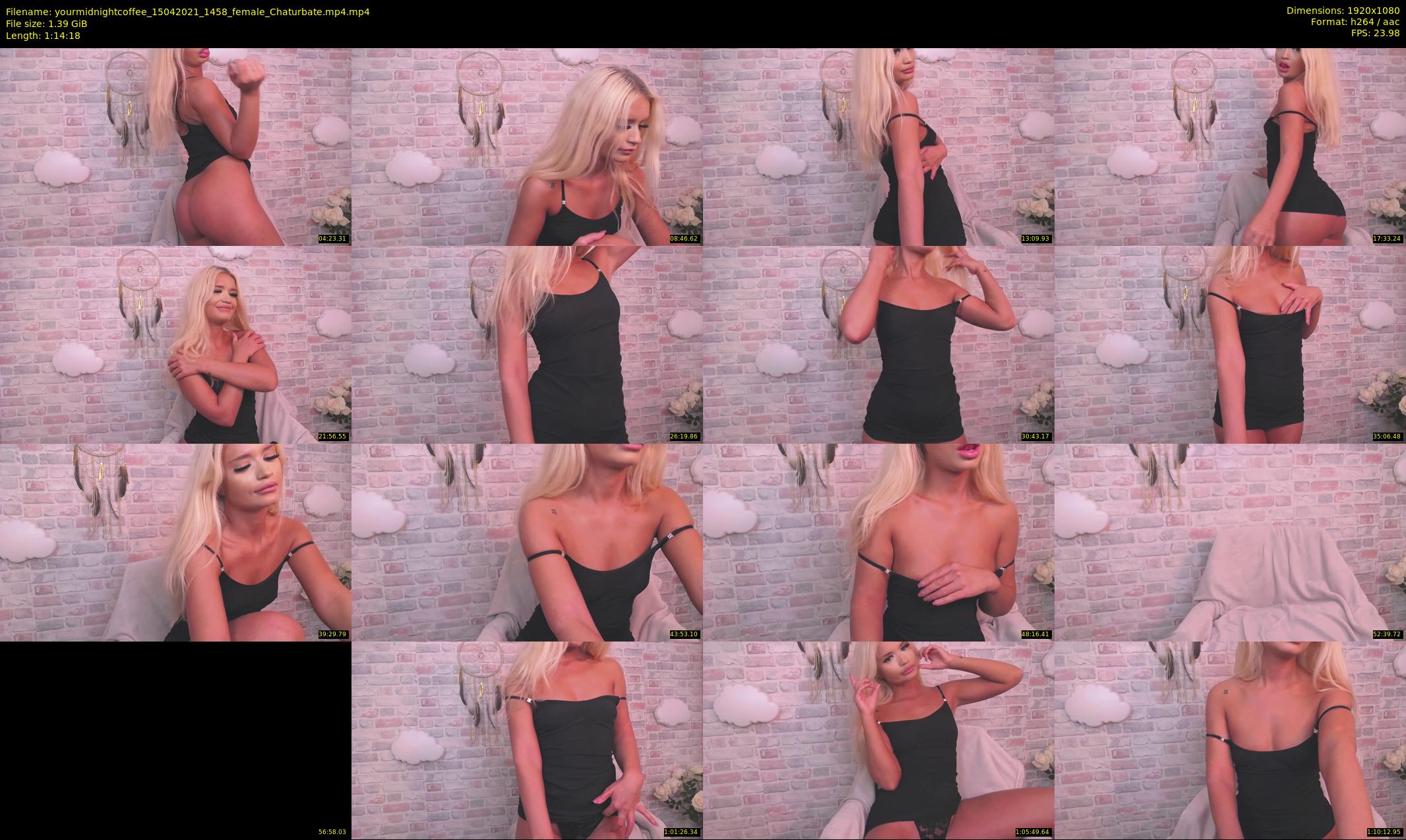 yourmidnightcoffee — 75 minute Chaturbate female cam show recording, 1080p, Apr 15, 2021