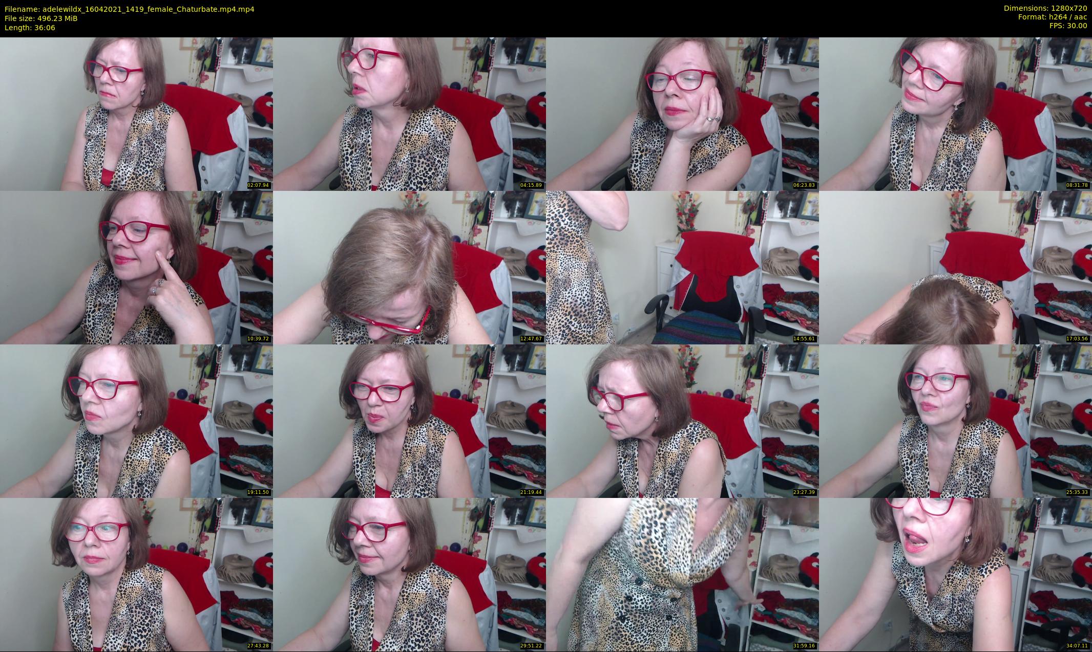 adelewildx — 37 minute Chaturbate female cam show recording, 720p, Apr 16, 2021