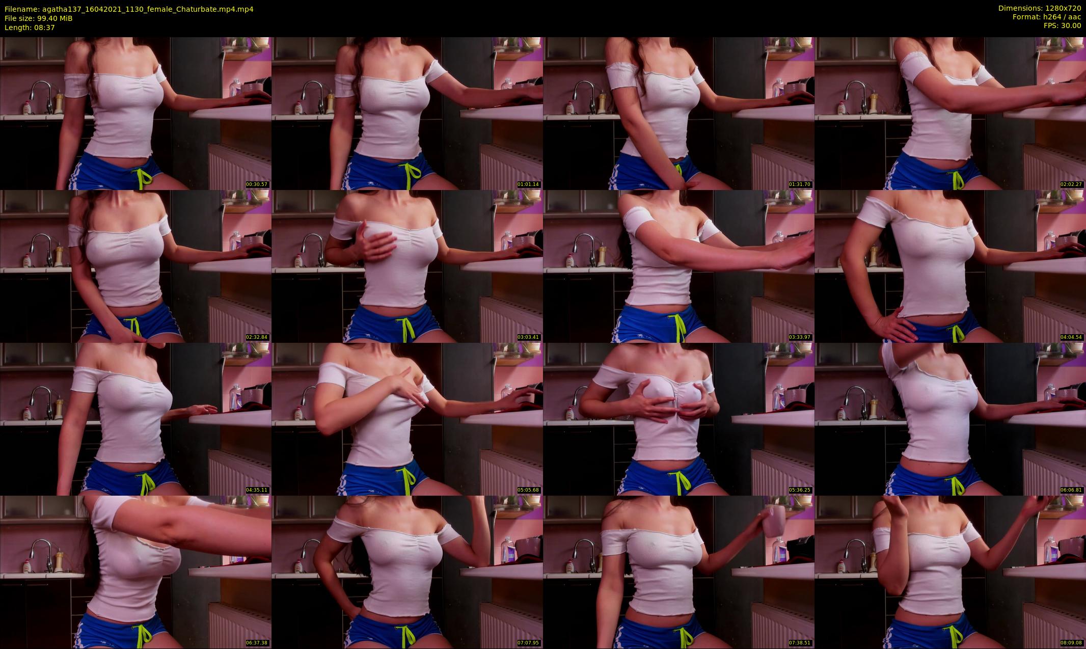 agatha137 — 9 minute Chaturbate female cam show recording, 720p, Apr 16, 2021