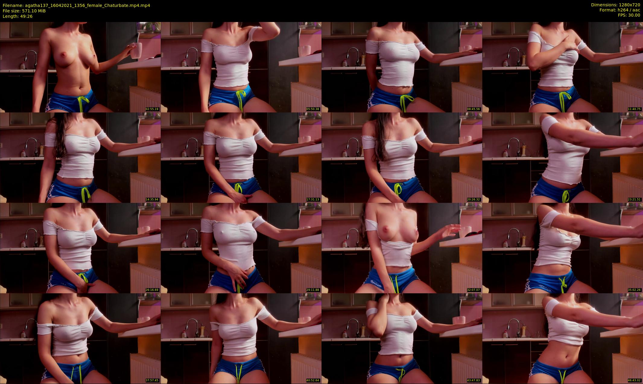 agatha137 — 50 minute Chaturbate female cam show recording, 720p, Apr 16, 2021