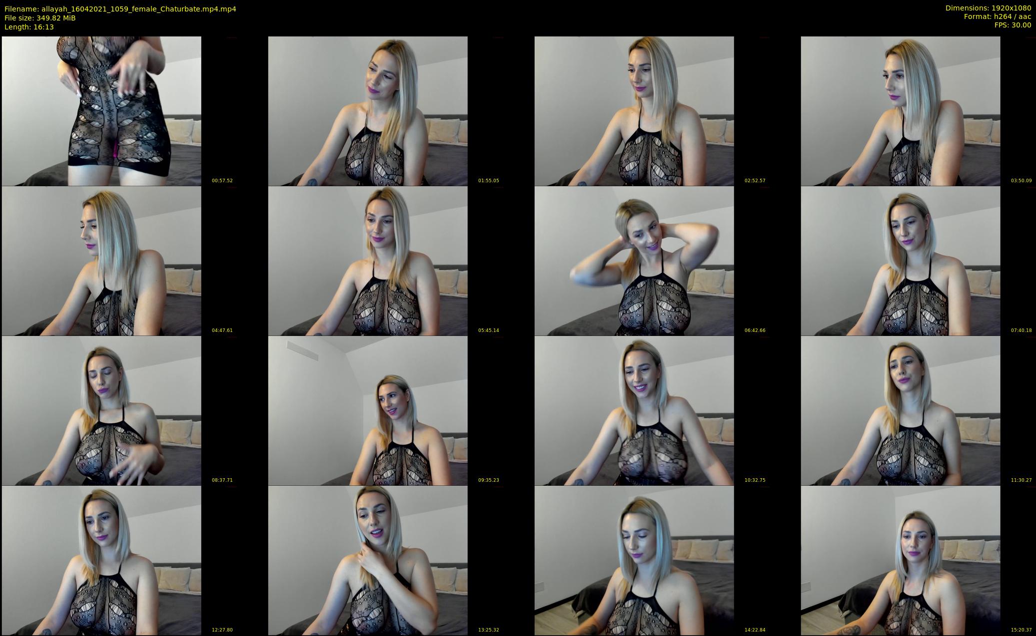 allayah — 17 minute Chaturbate female cam show recording, 1080p, Apr 16, 2021
