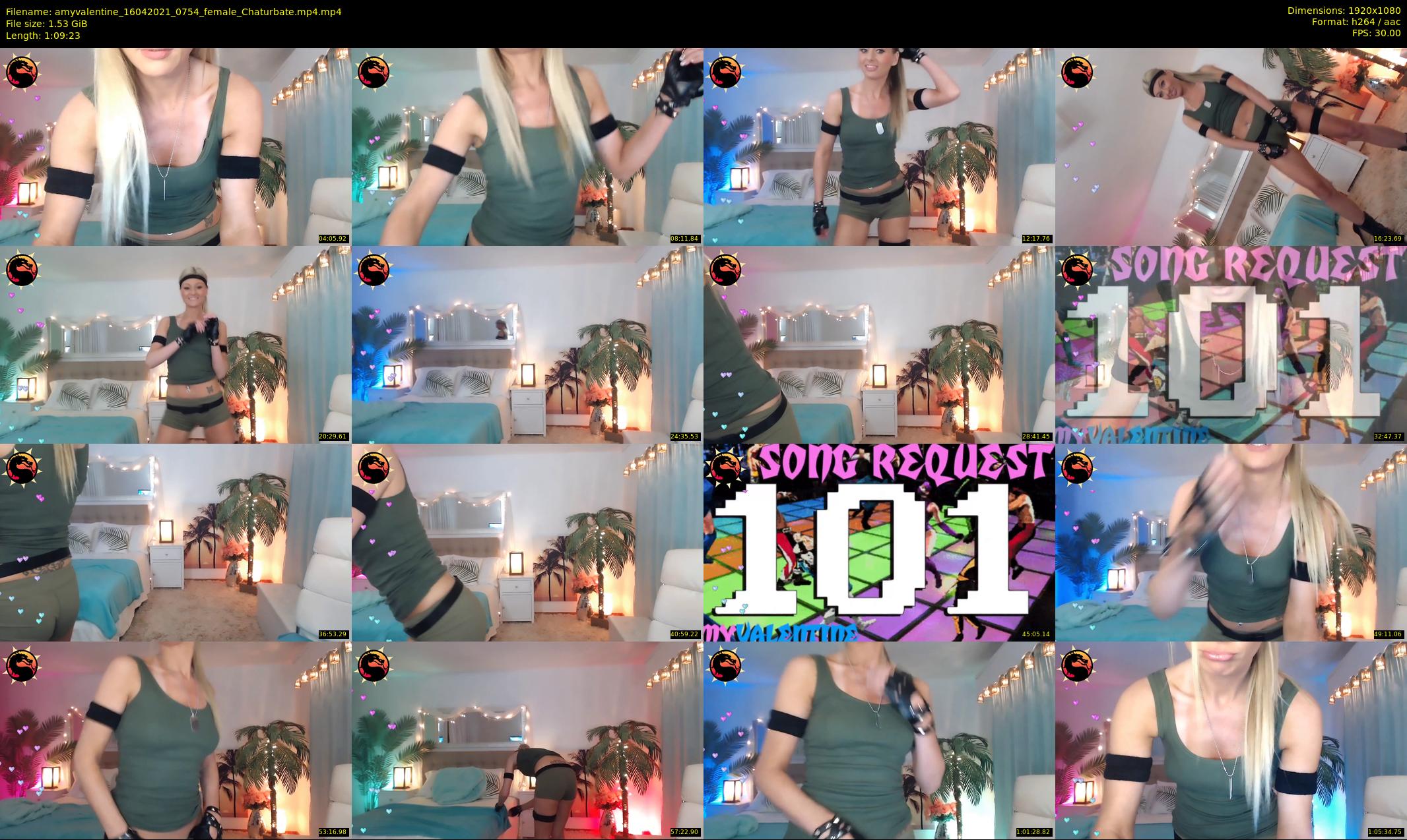 amyvalentine — 70 minute Chaturbate female cam show recording, 1080p, Apr 16, 2021