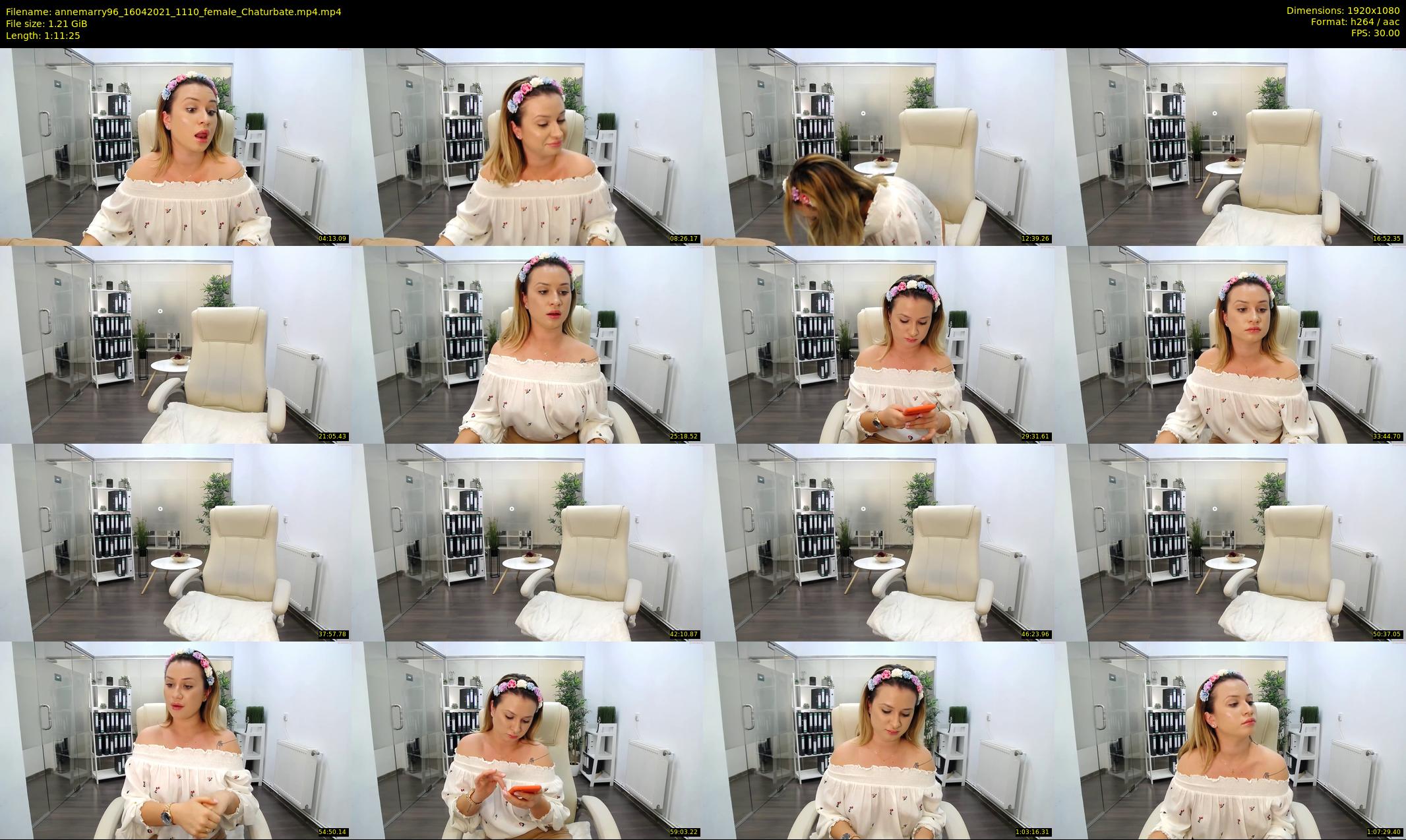 annemarry96 — 72 minute Chaturbate female cam show recording, 1080p, Apr 16, 2021