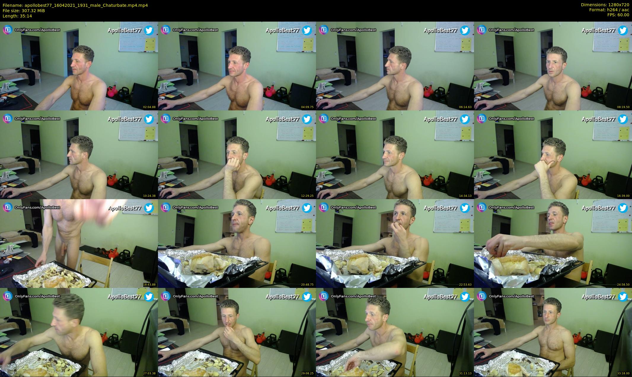 apollobest77 — 36 minute Chaturbate male cam show recording, 720p, Apr 16, 2021