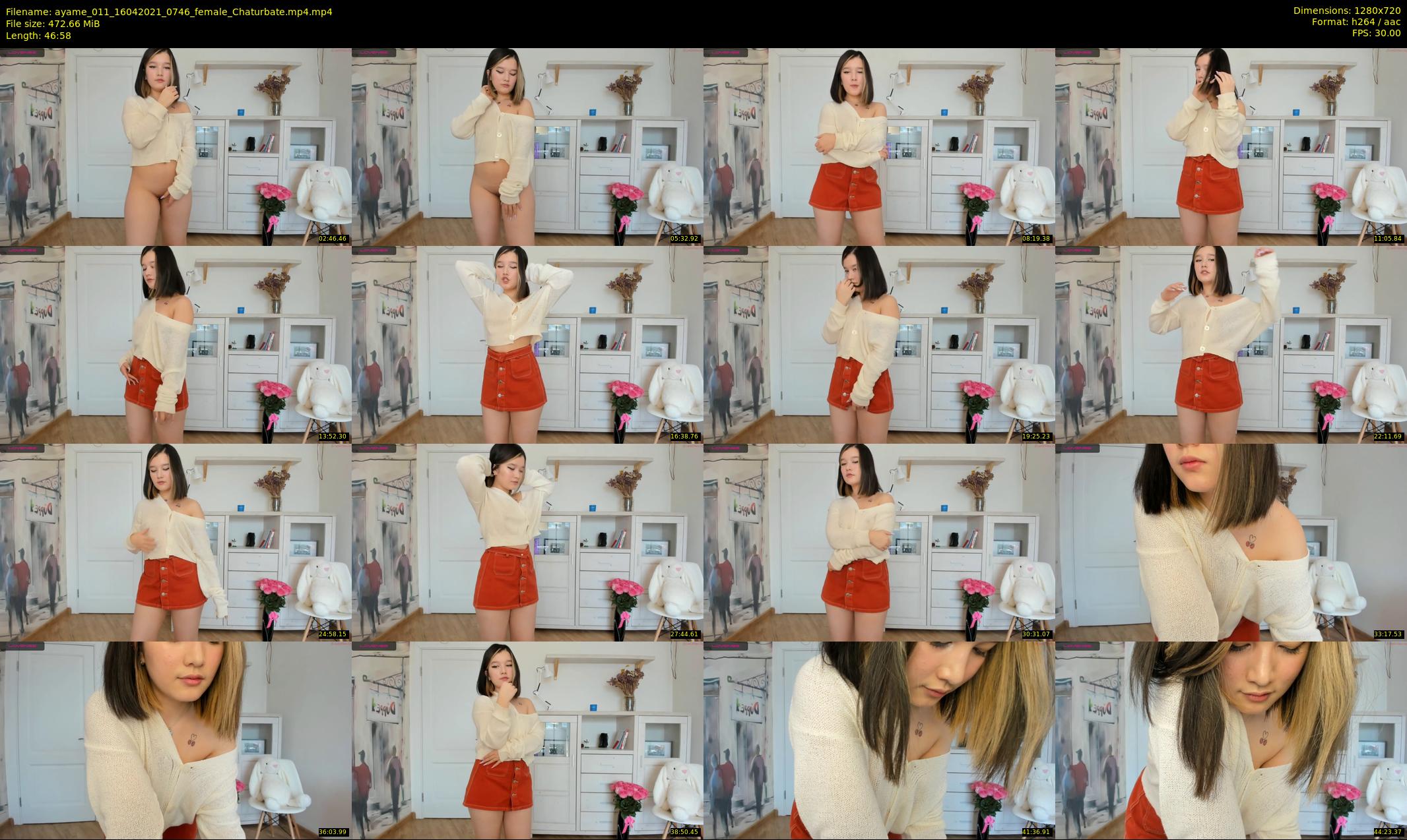 ayame_011 — 47 minute Chaturbate female cam show recording, 720p, Apr 16, 2021