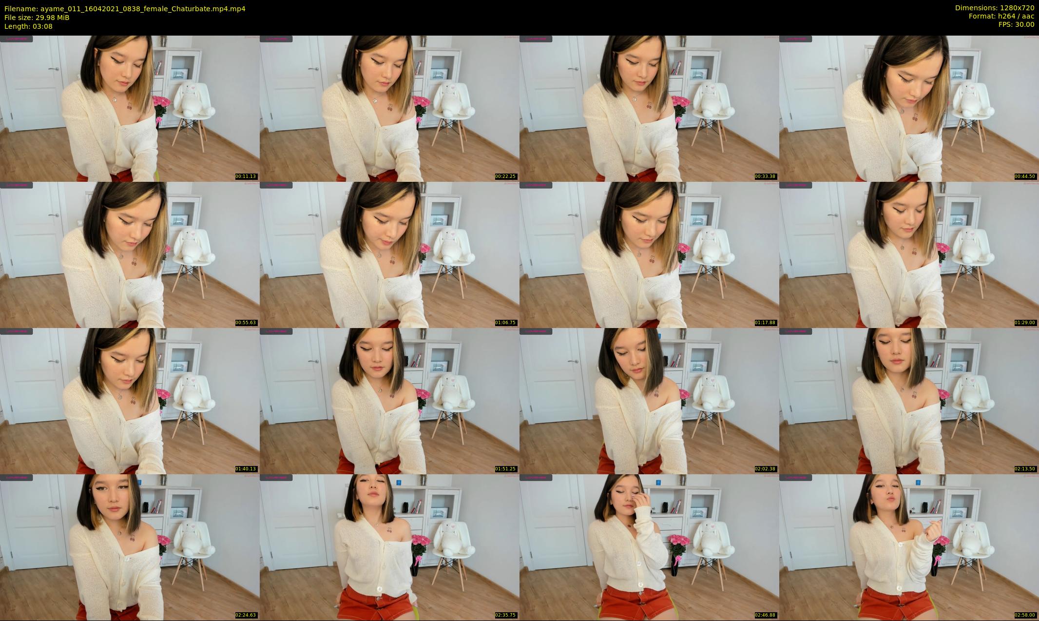 ayame_011 — 4 minute Chaturbate female cam show recording, 720p, Apr 16, 2021