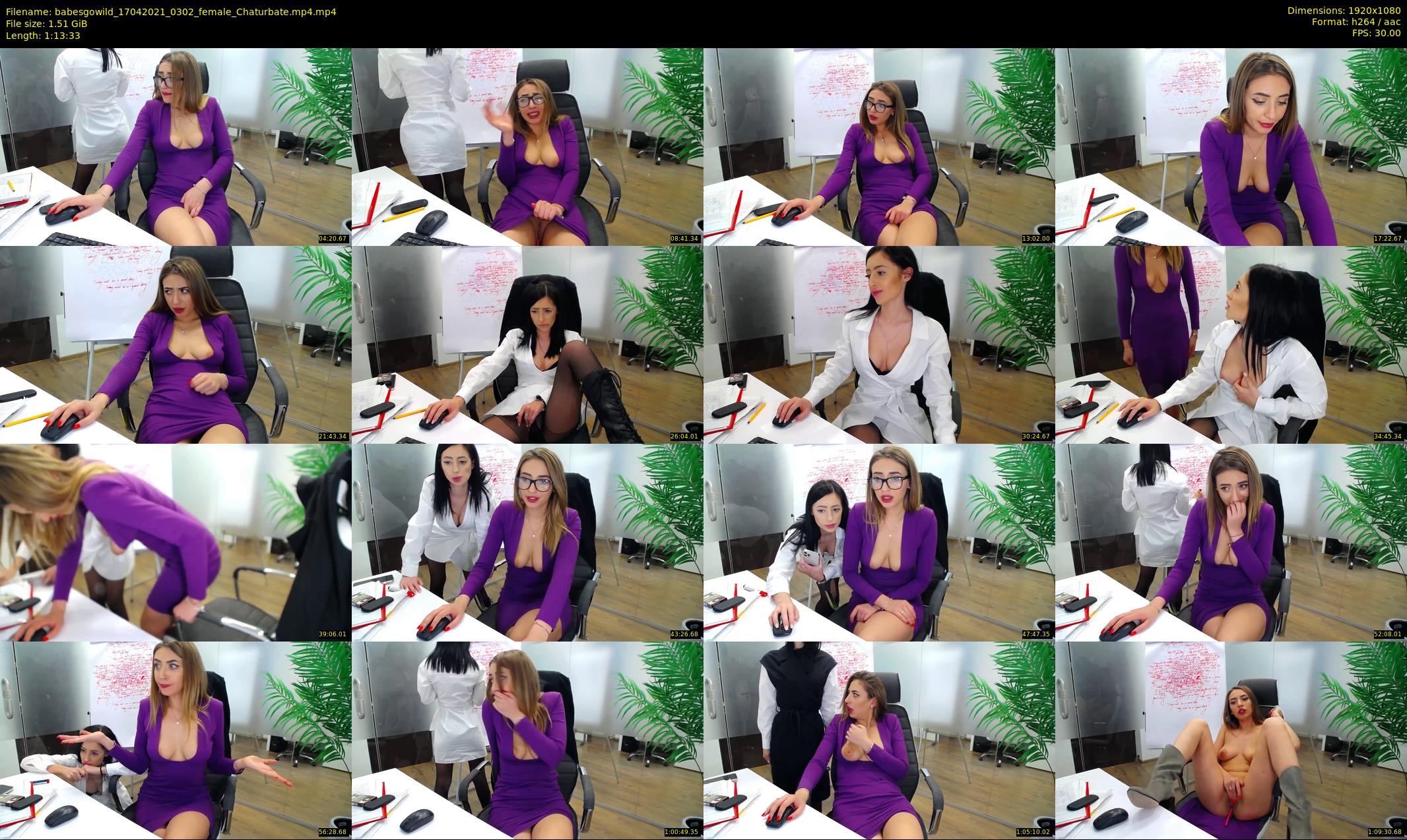 babesgowild — 74 minute Chaturbate couple cam show recording, 1080p, Apr 17, 2021
