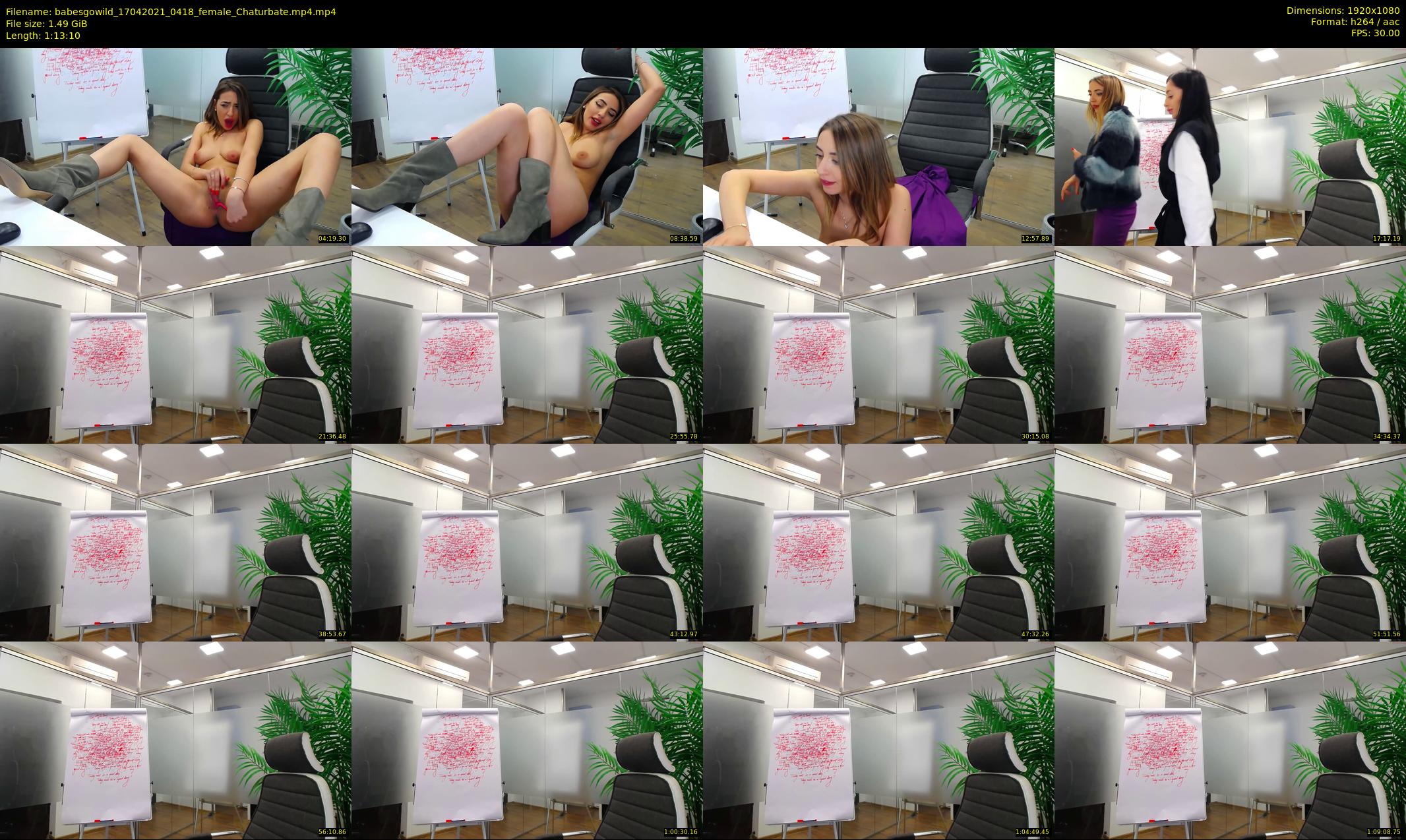 babesgowild — 74 minute Chaturbate couple cam show recording, 1080p, Apr 17, 2021