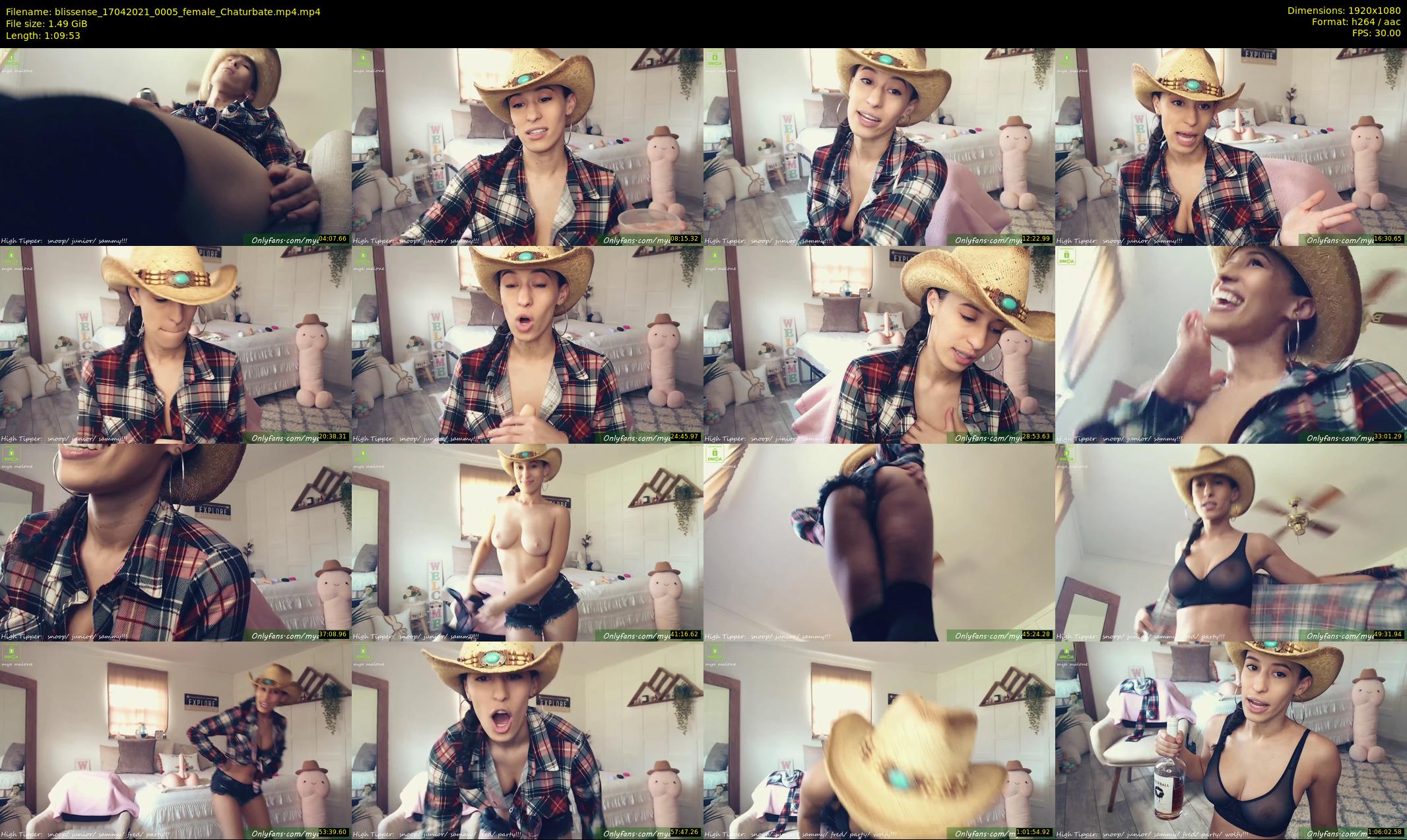 blissense — 70 minute Chaturbate female cam show recording, 1080p, Apr 17, 2021
