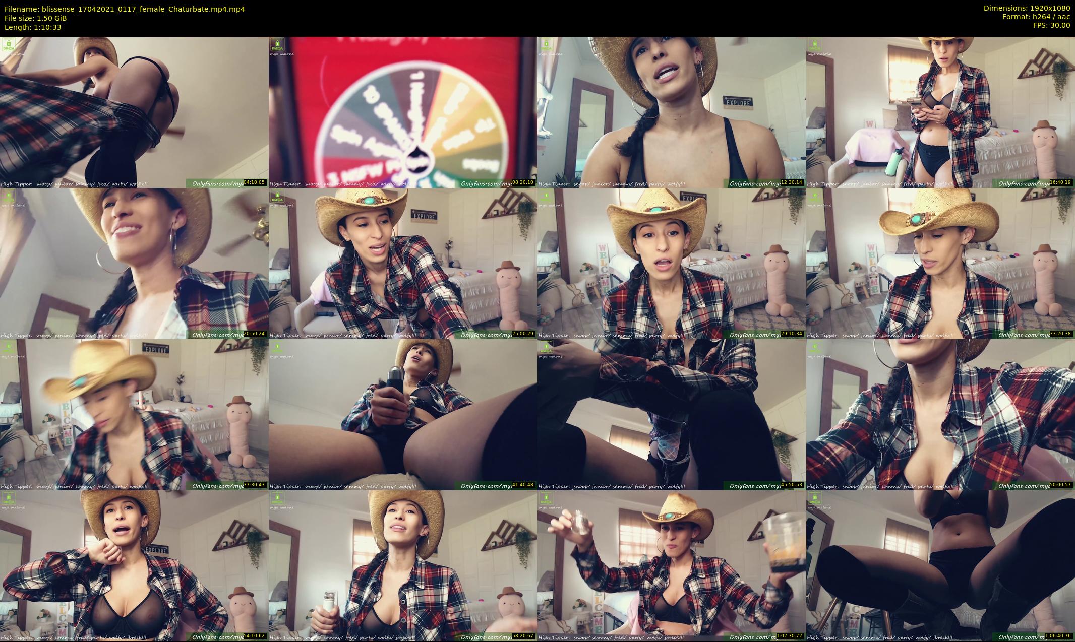 blissense — 71 minute Chaturbate female cam show recording, 1080p, Apr 17, 2021