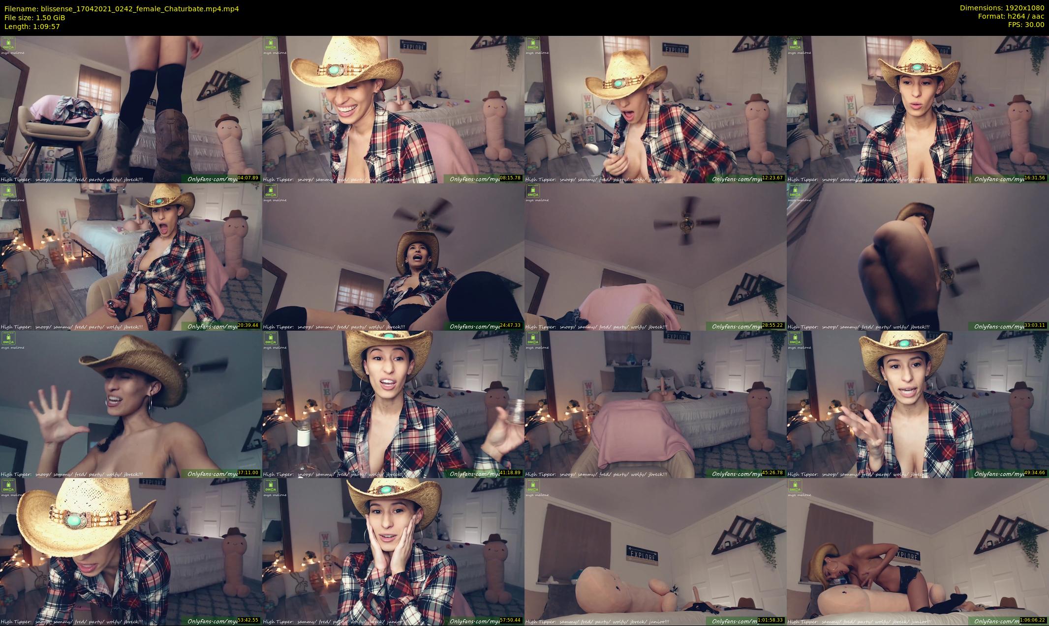 blissense — 70 minute Chaturbate female cam show recording, 1080p, Apr 17, 2021