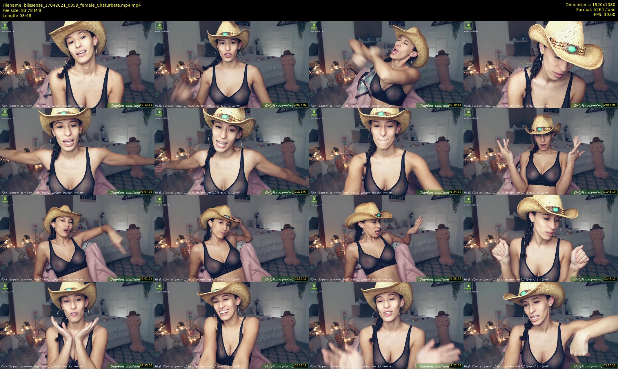 blissense — 4 minute Chaturbate female cam show recording, 1080p, Apr 17, 2021