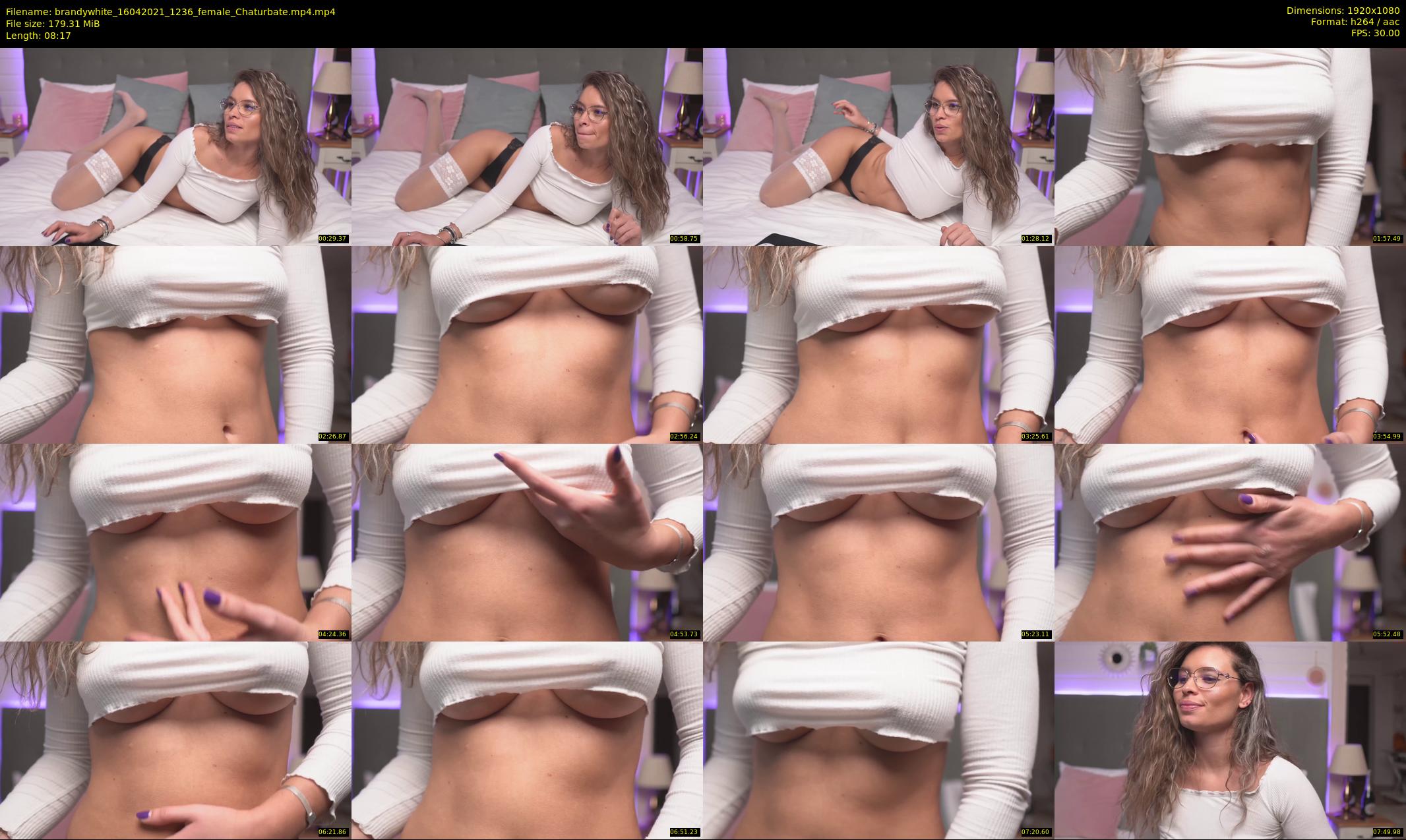 brandywhite — 9 minute Chaturbate female cam show recording, 1080p, Apr 16, 2021
