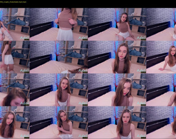 brendiekira — 22 minute Chaturbate couple cam show recording, 1080p, Apr 16, 2021