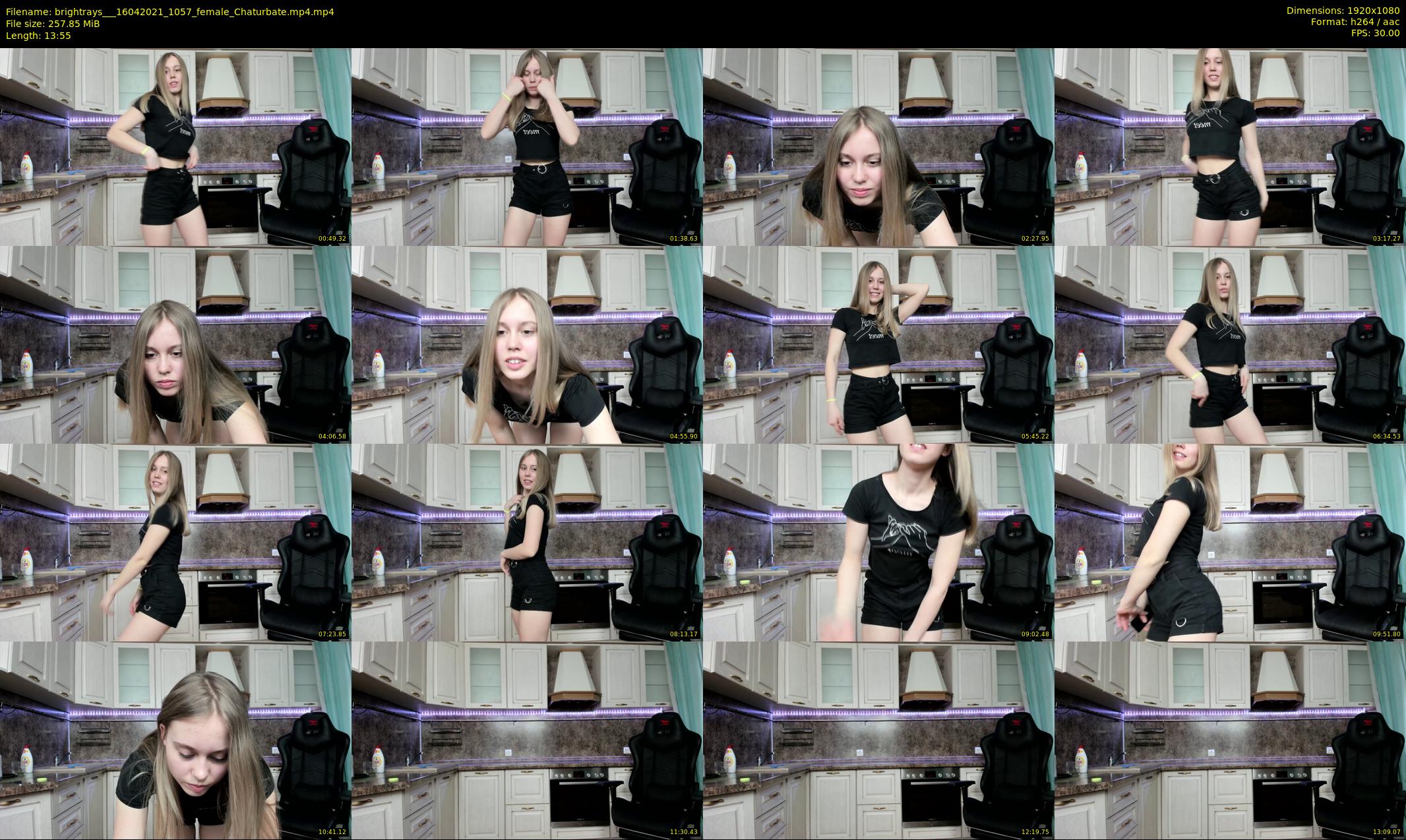 brightrays__ — 14 minute Chaturbate female cam show recording, 1080p, Apr 16, 2021