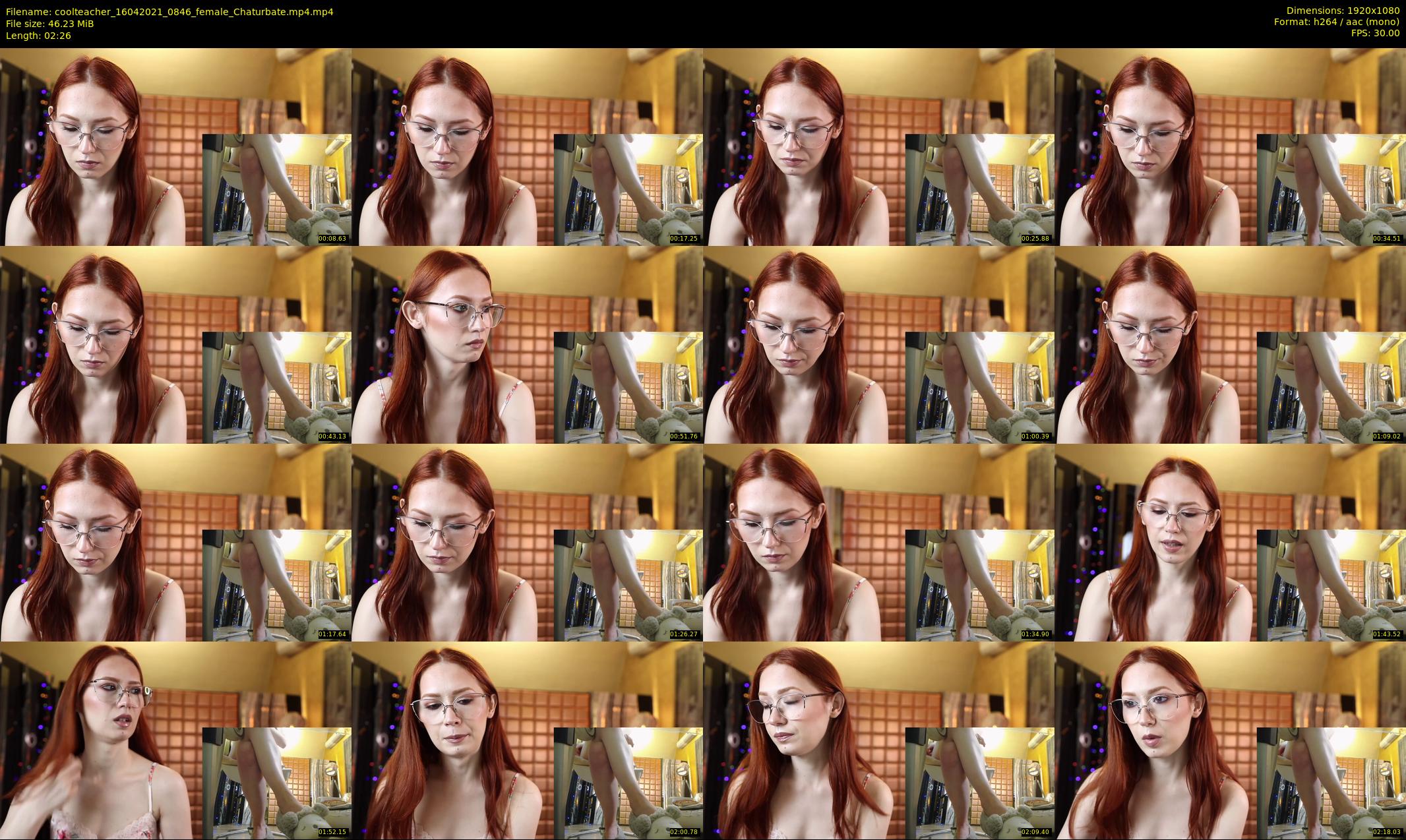 coolteacher — 3 minute Chaturbate female cam show recording, 1080p, Apr 16, 2021