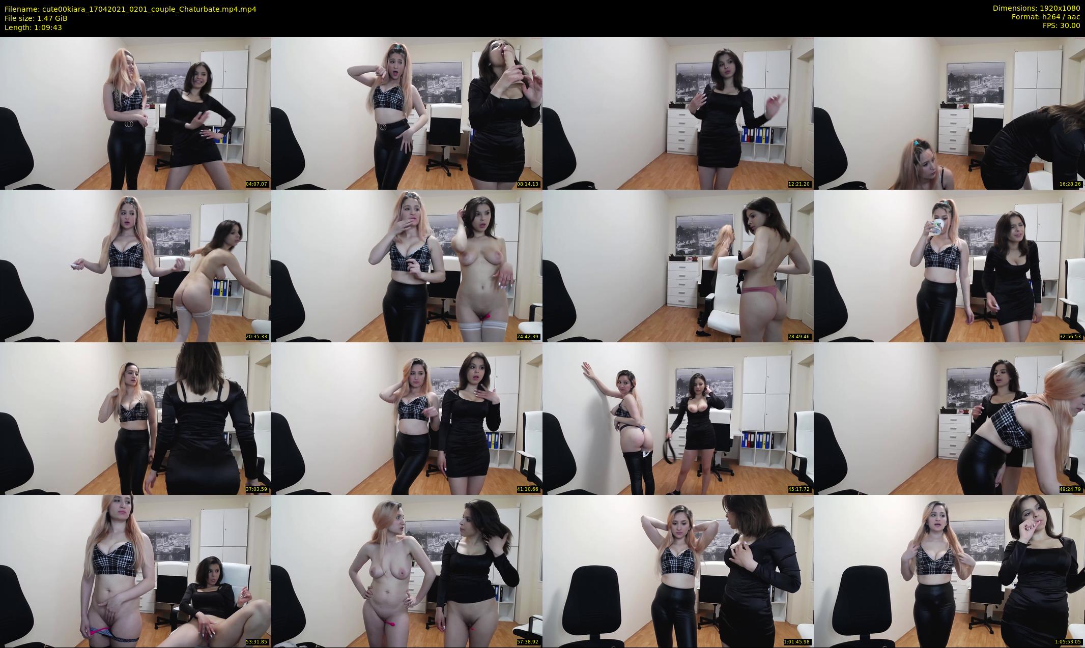 cute00kiara — 70 minute Chaturbate female cam show recording, 1080p, Apr 17, 2021