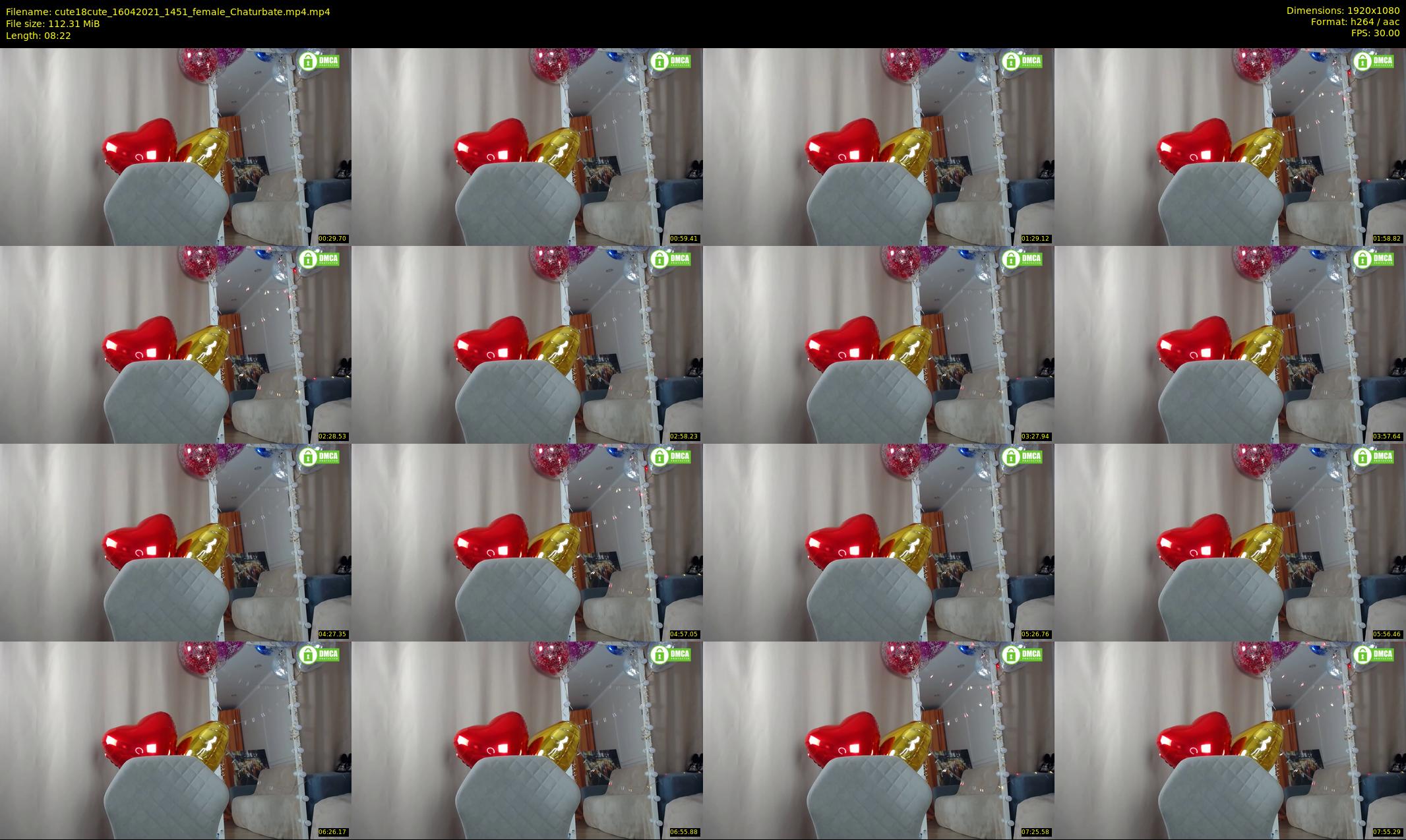 cute18cute — 9 minute Chaturbate female cam show recording, 1080p, Apr 16, 2021