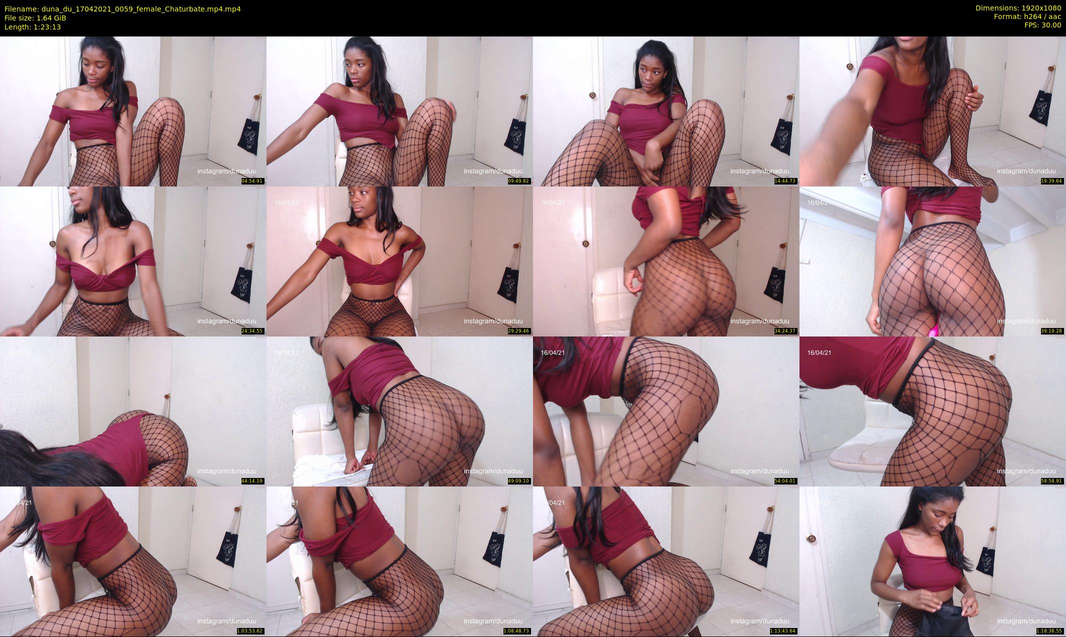 duna_du — 84 minute Chaturbate female cam show recording, 1080p, Apr 17, 2021