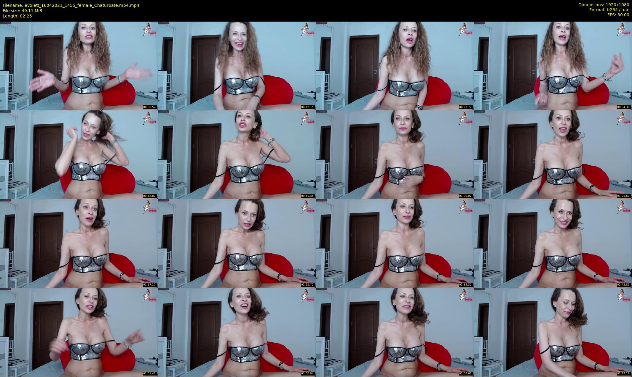 evolett — 3 minute Chaturbate female cam show recording, 1080p, Apr 16, 2021