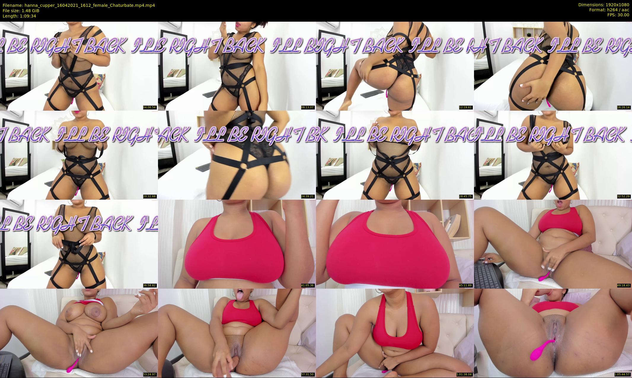 hanna_cupper — 70 minute Chaturbate female cam show recording, 1080p, Apr 16, 2021