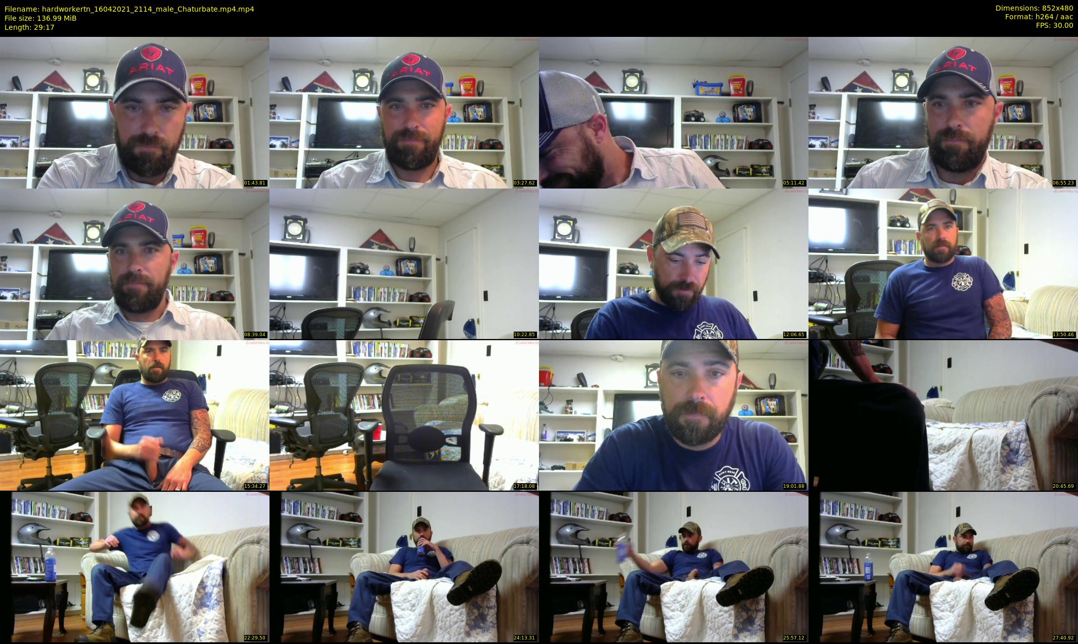 hardworkertn — 30 minute Chaturbate male cam show recording, 480p, Apr 16, 2021