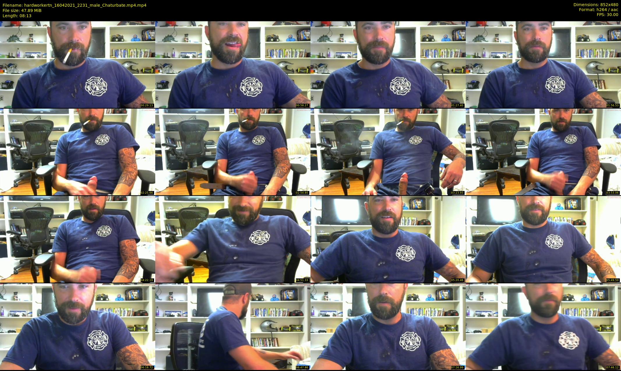 hardworkertn — 9 minute Chaturbate male cam show recording, 480p, Apr 16, 2021