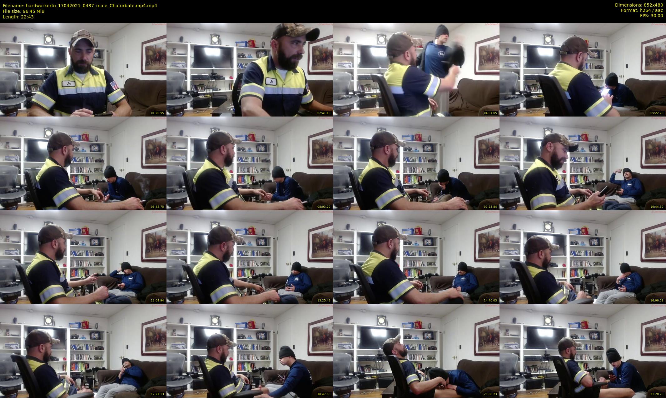 hardworkertn — 23 minute Chaturbate male cam show recording, 480p, Apr 17, 2021