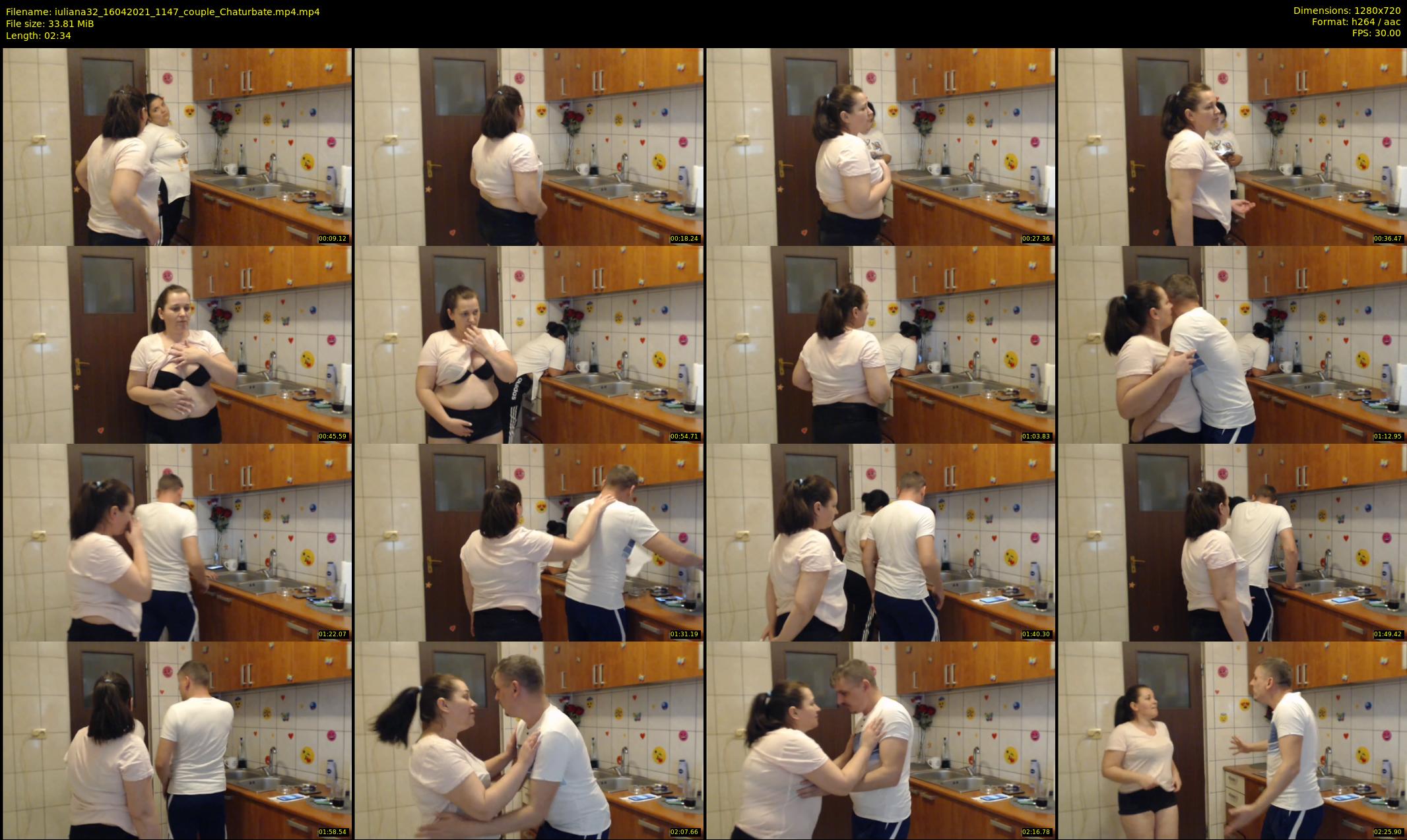 iuliana32 — 3 minute Chaturbate couple cam show recording, 720p, Apr 16, 2021