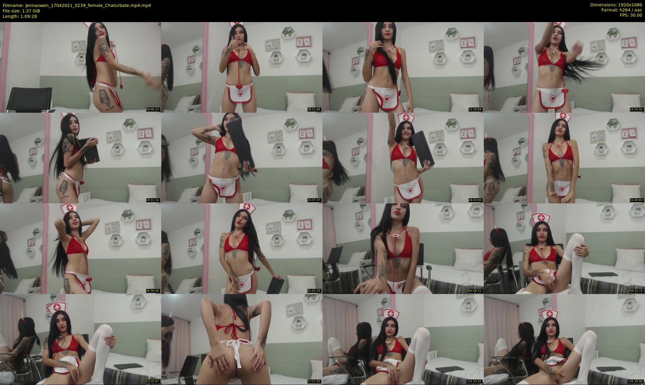 jennaowen — 70 minute Chaturbate female cam show recording, 1080p, Apr 17, 2021